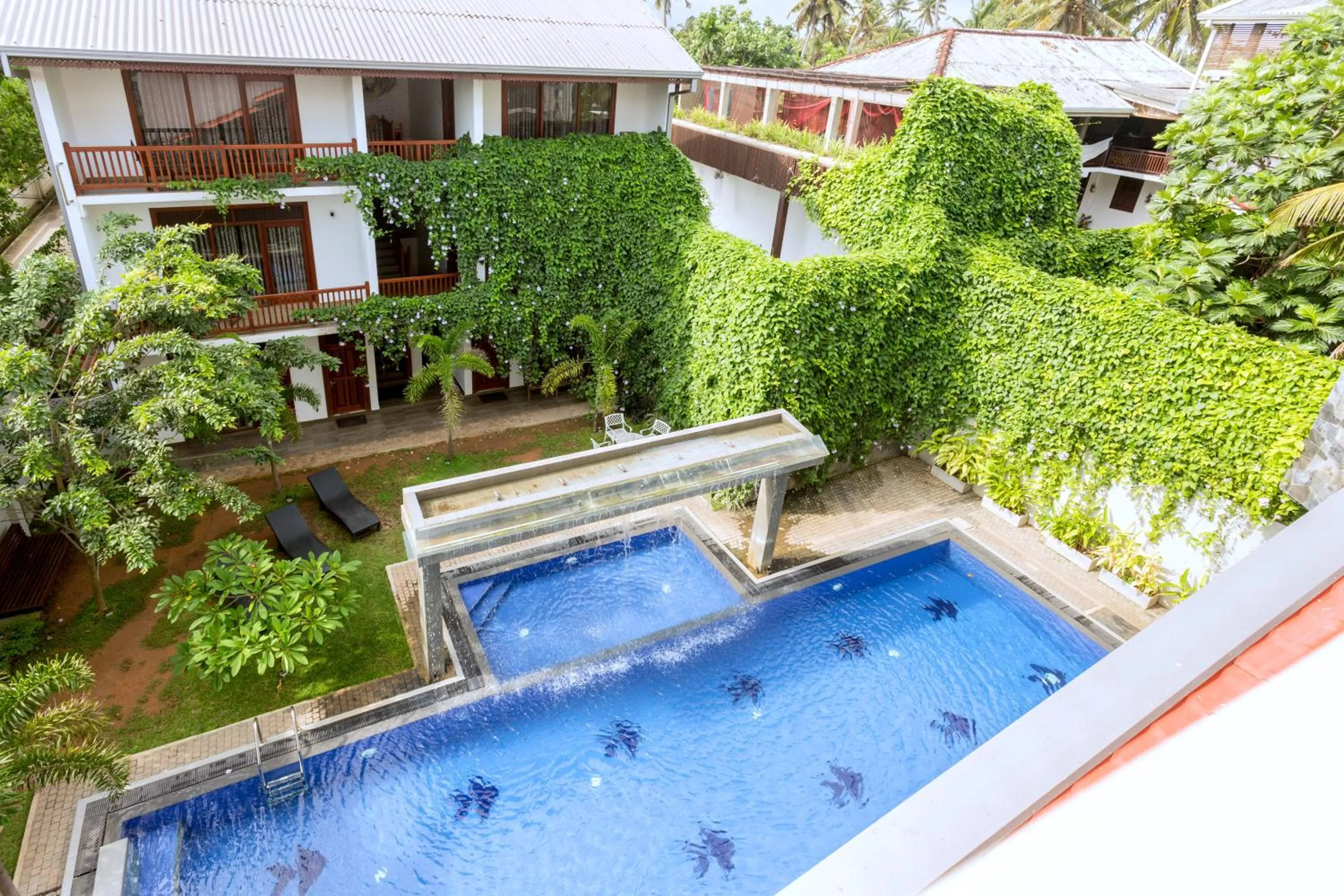 Swimming pool in Polhena Grand Resort & Banquet