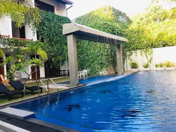 Pool view in Polhena Grand Resort & Banquet