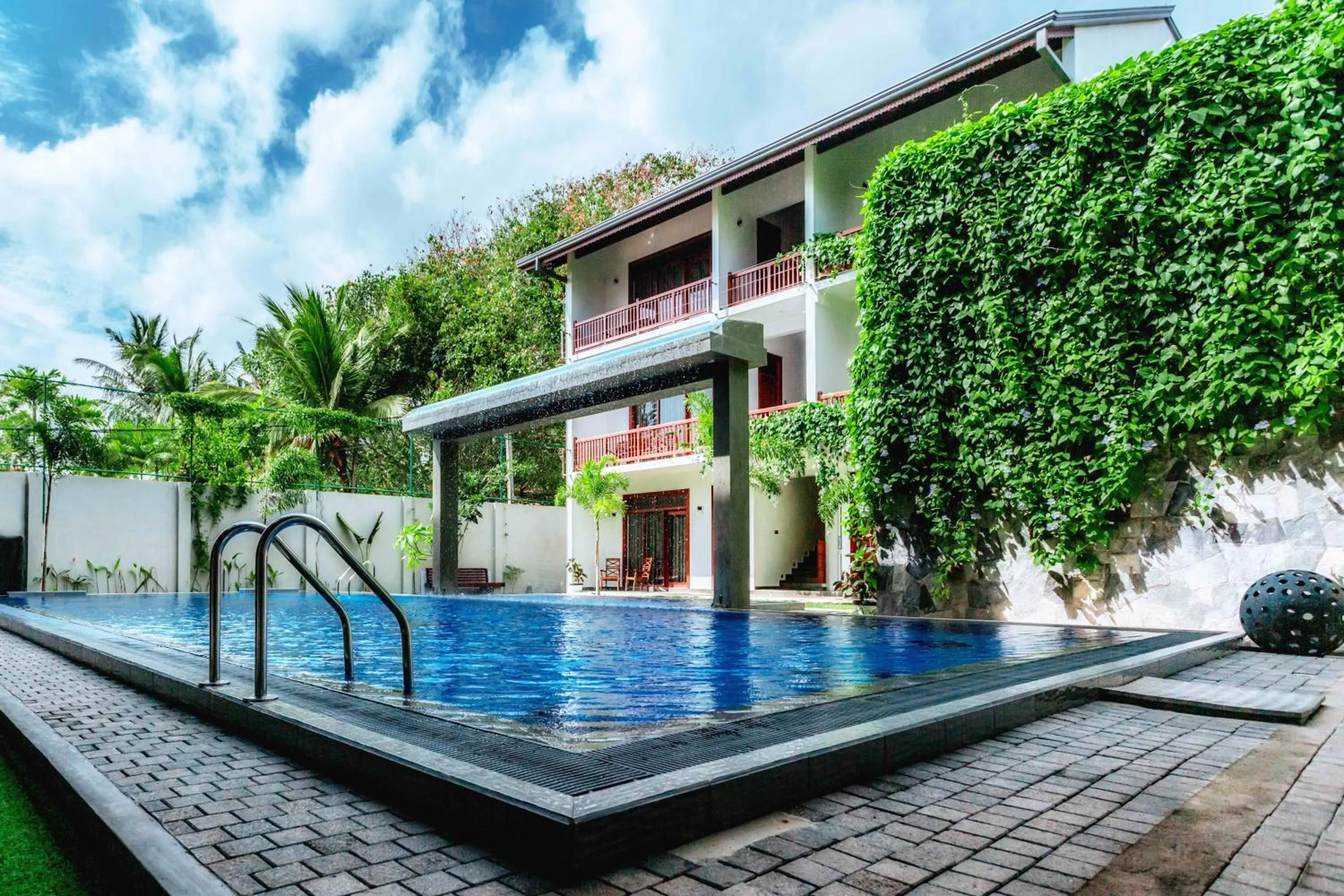 Swimming pool in Polhena Grand Resort & Banquet