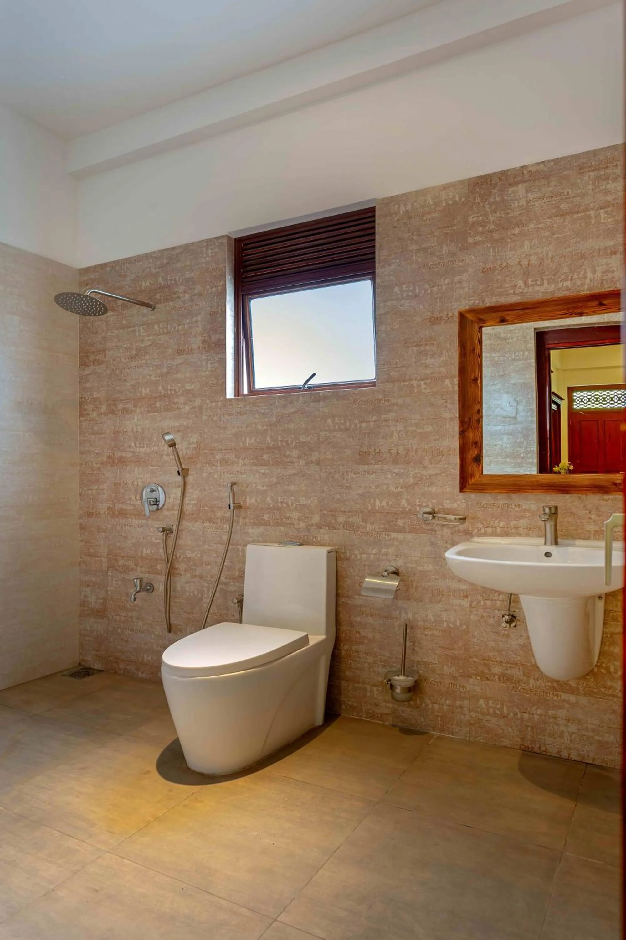 Toilet in Polhena Grand Resort & Banquet