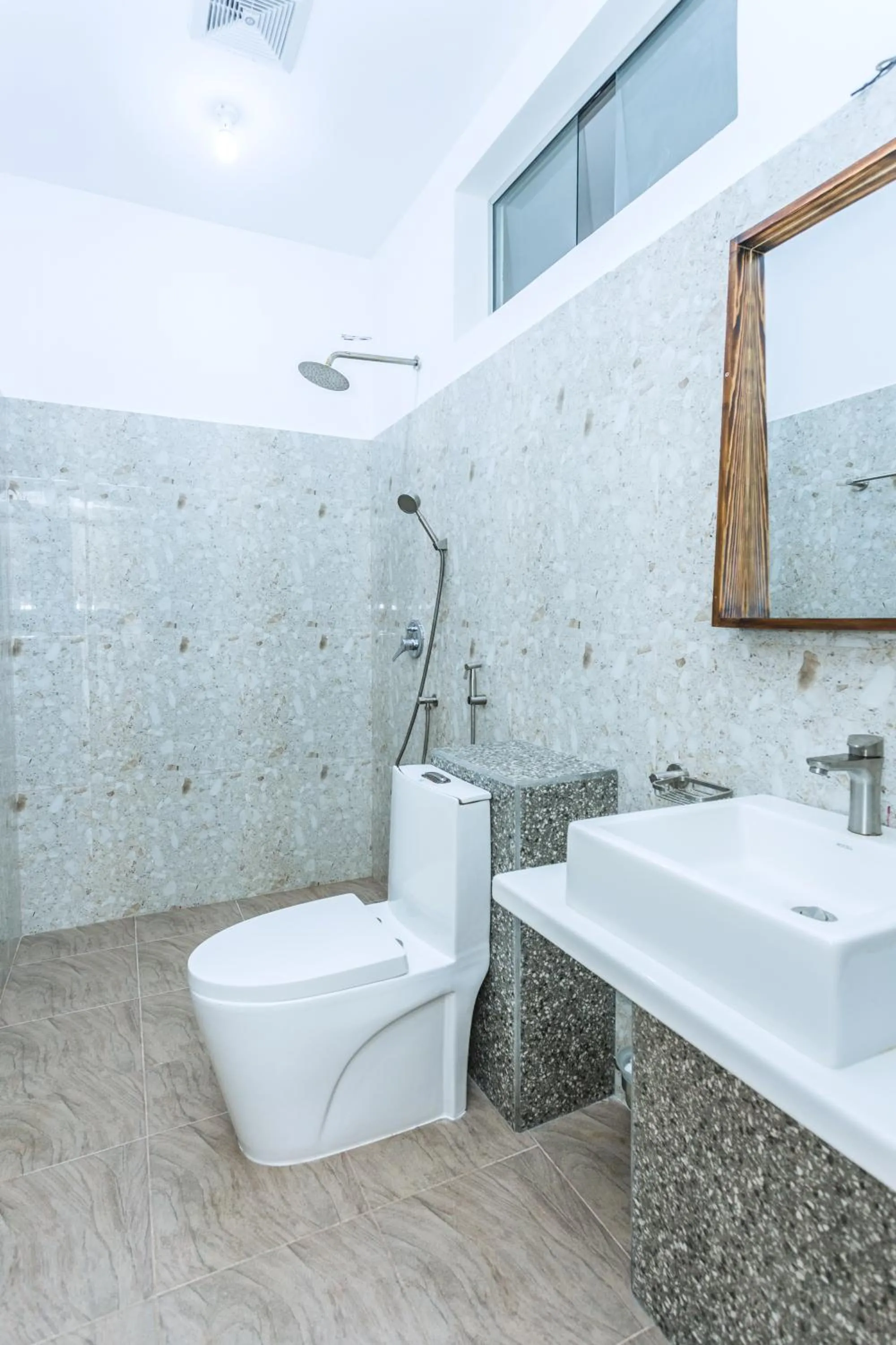 Toilet in Polhena Grand Resort & Banquet