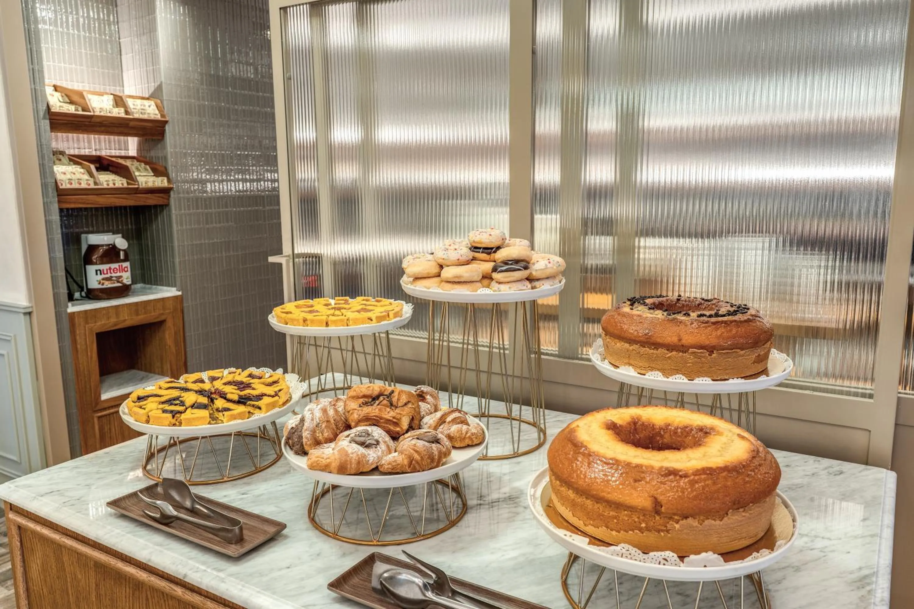 Breakfast in Hotel Isola Sacra Rome Airport