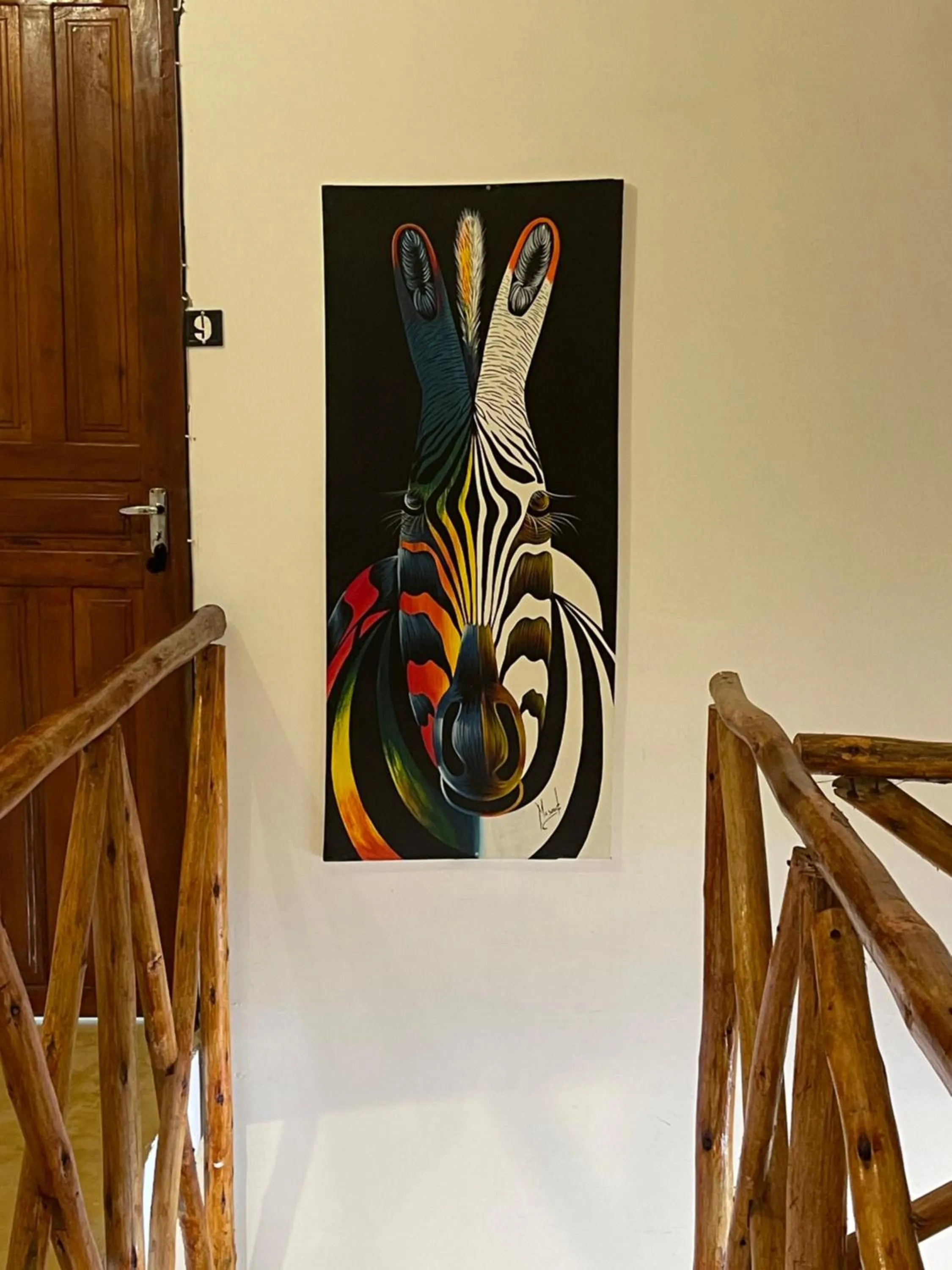 Decorative detail in Equalia boutique hotel