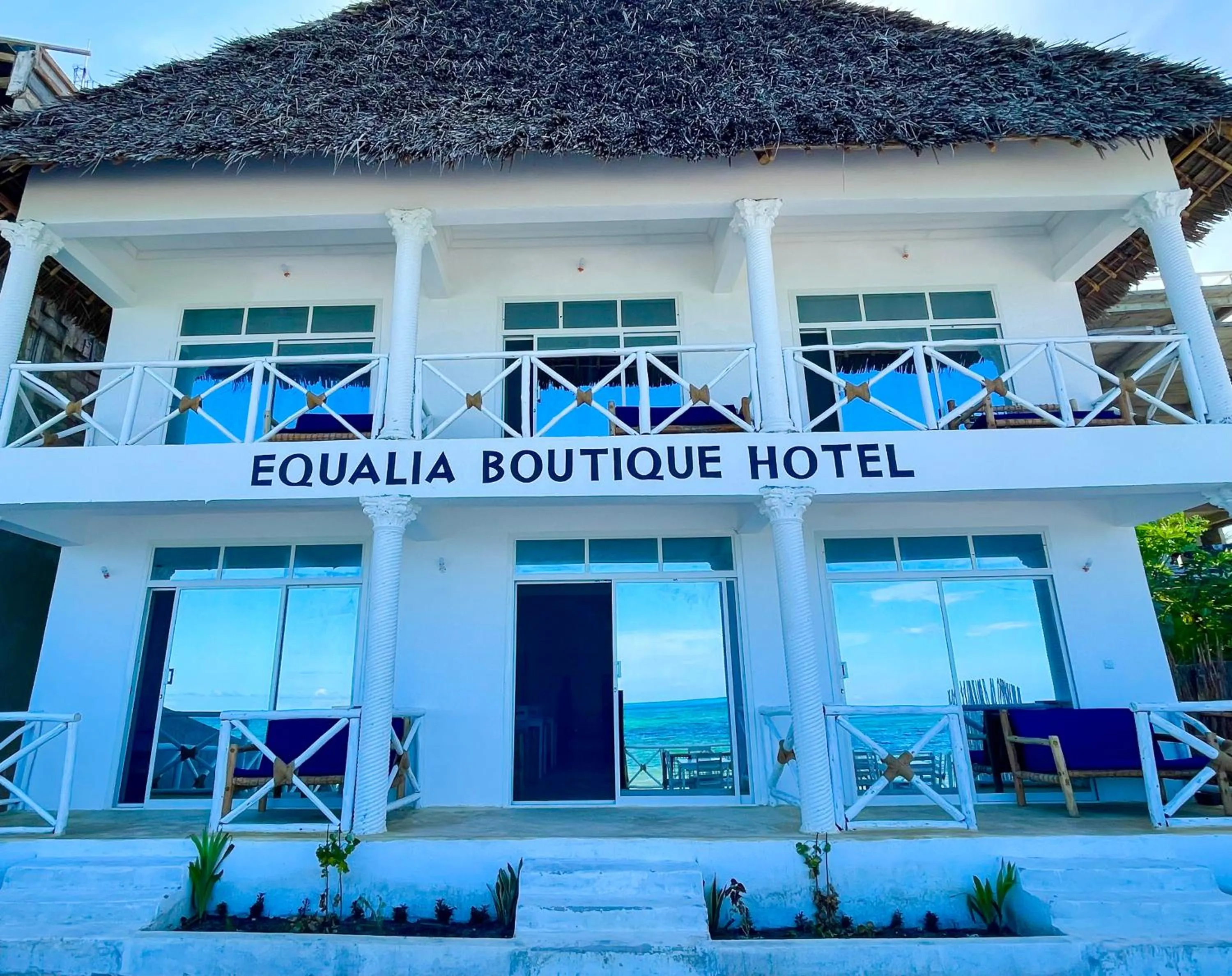 Property building in Equalia boutique hotel