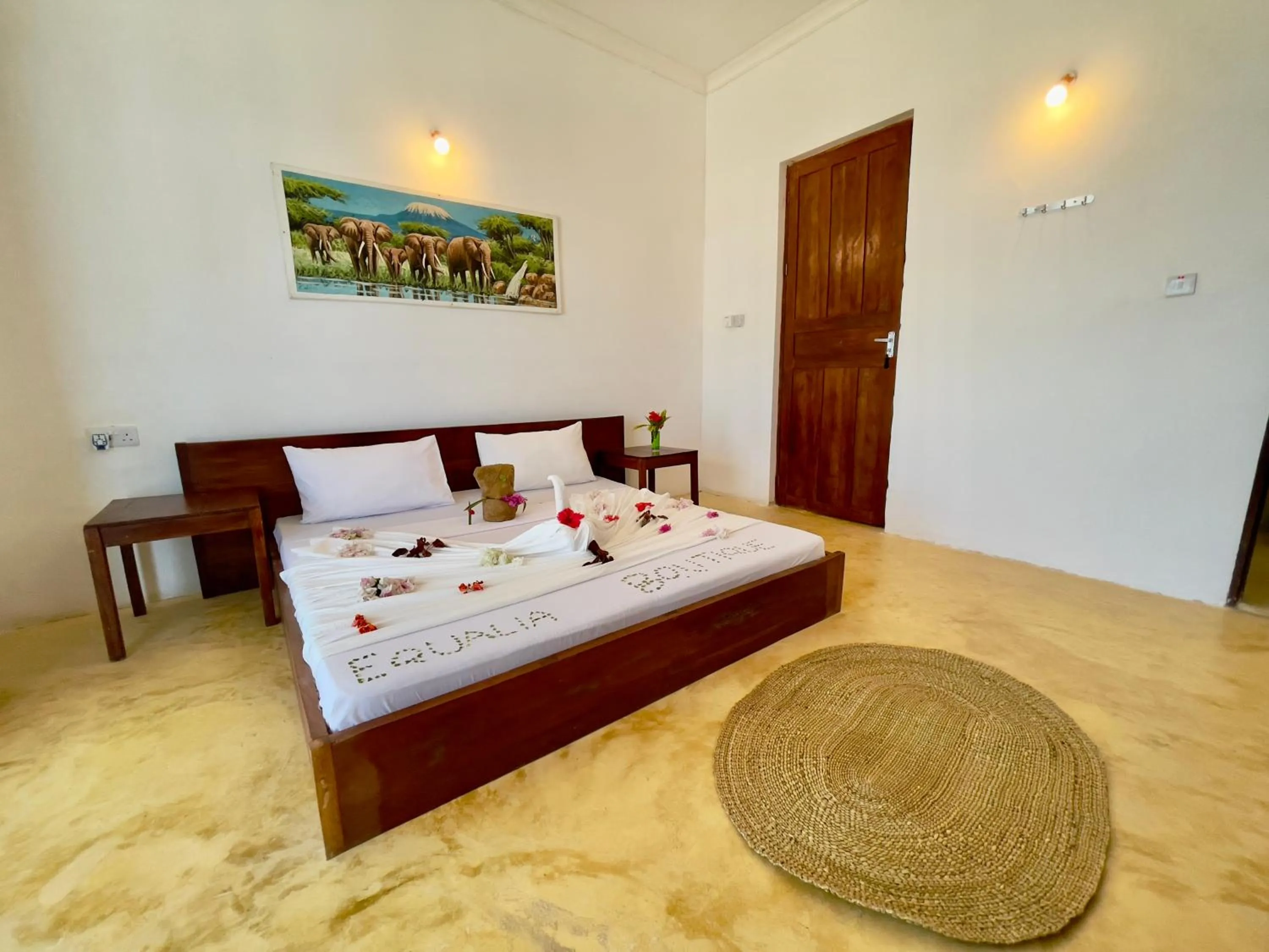 Bed in Equalia boutique hotel