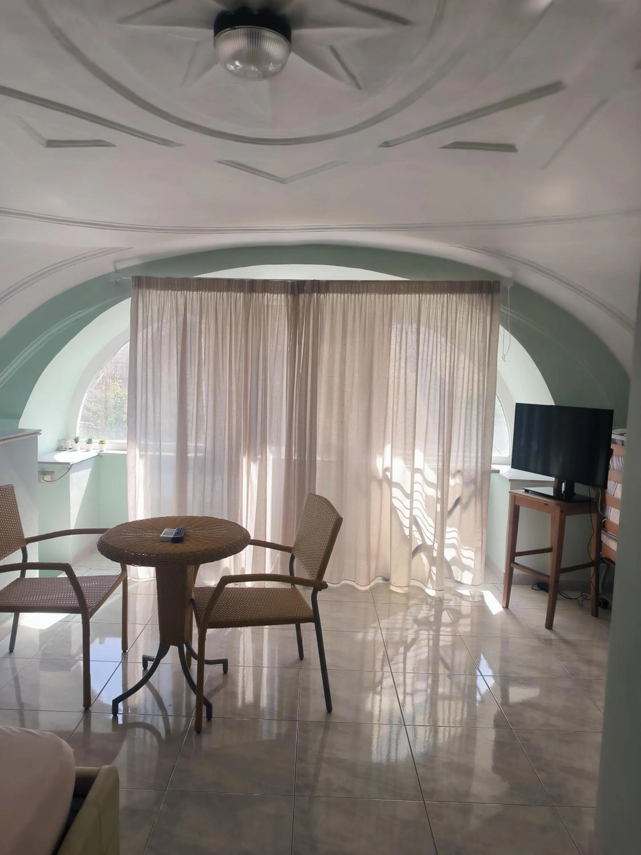 Seating area in B&B Rainbow