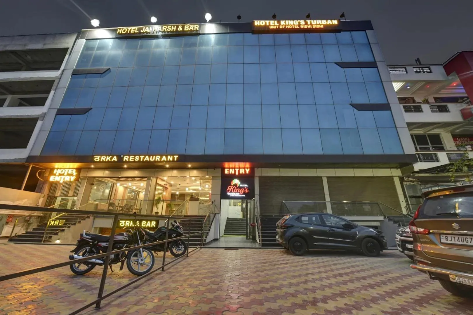 Property building in Hotel King's Turban