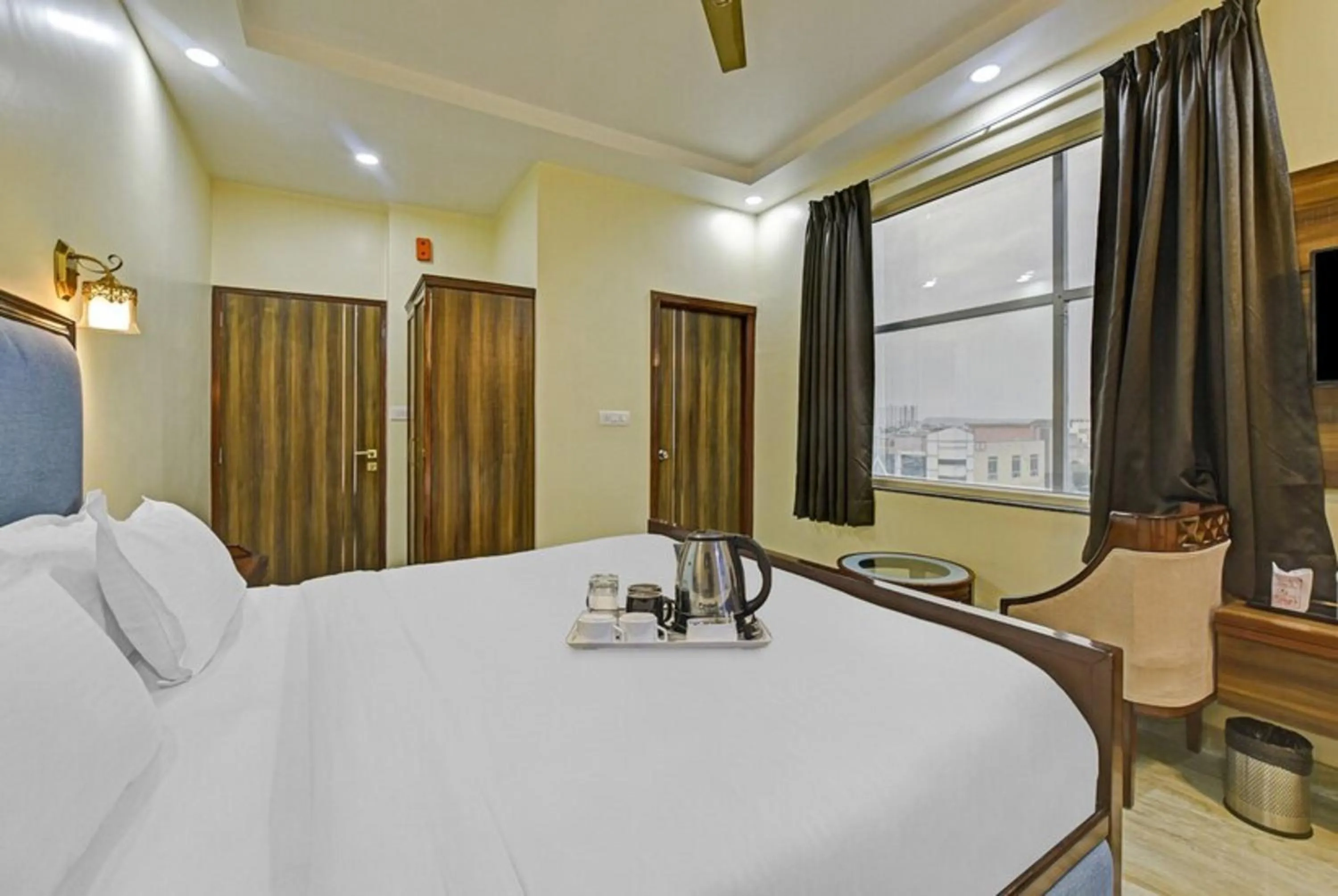 Bed in Hotel King's Turban