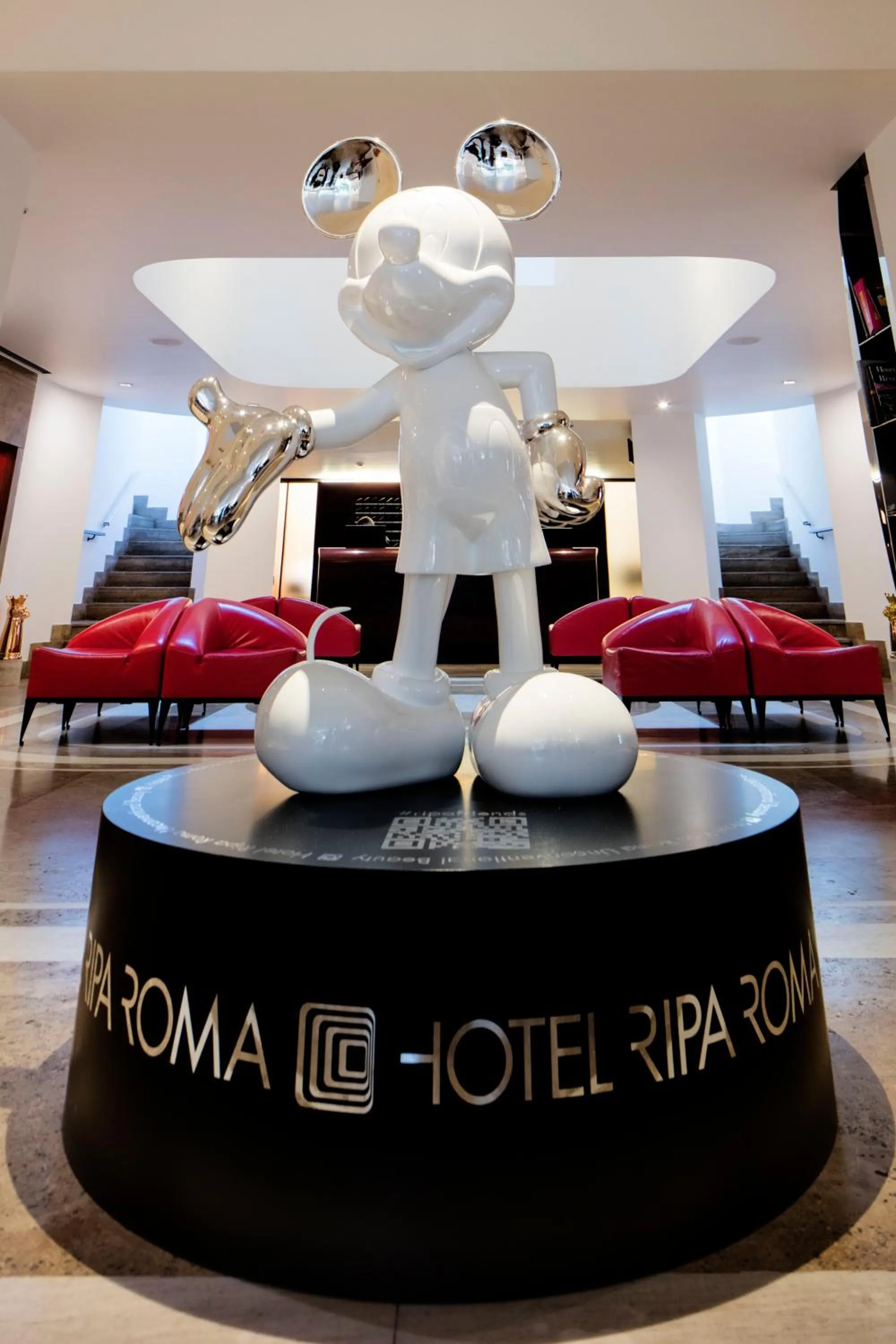 Lobby or reception, Bed in Hotel Ripa Roma