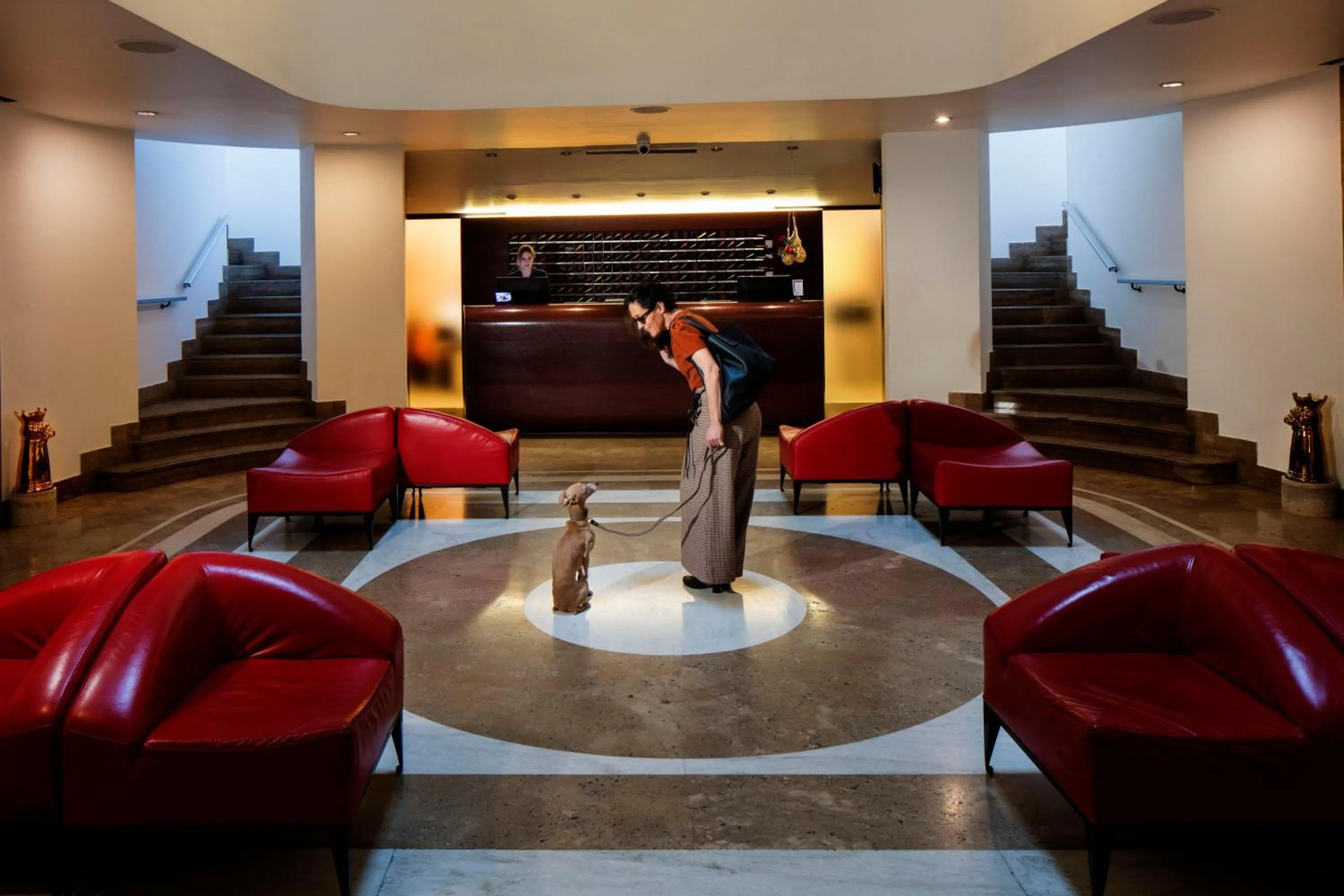 Lobby or reception in Hotel Ripa Roma