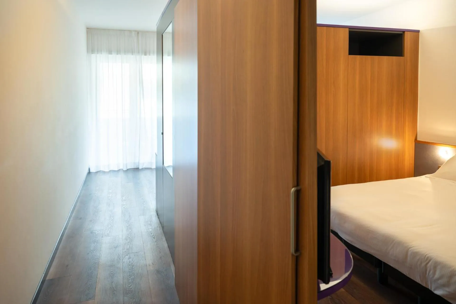 Bed in Hotel Ripa Roma