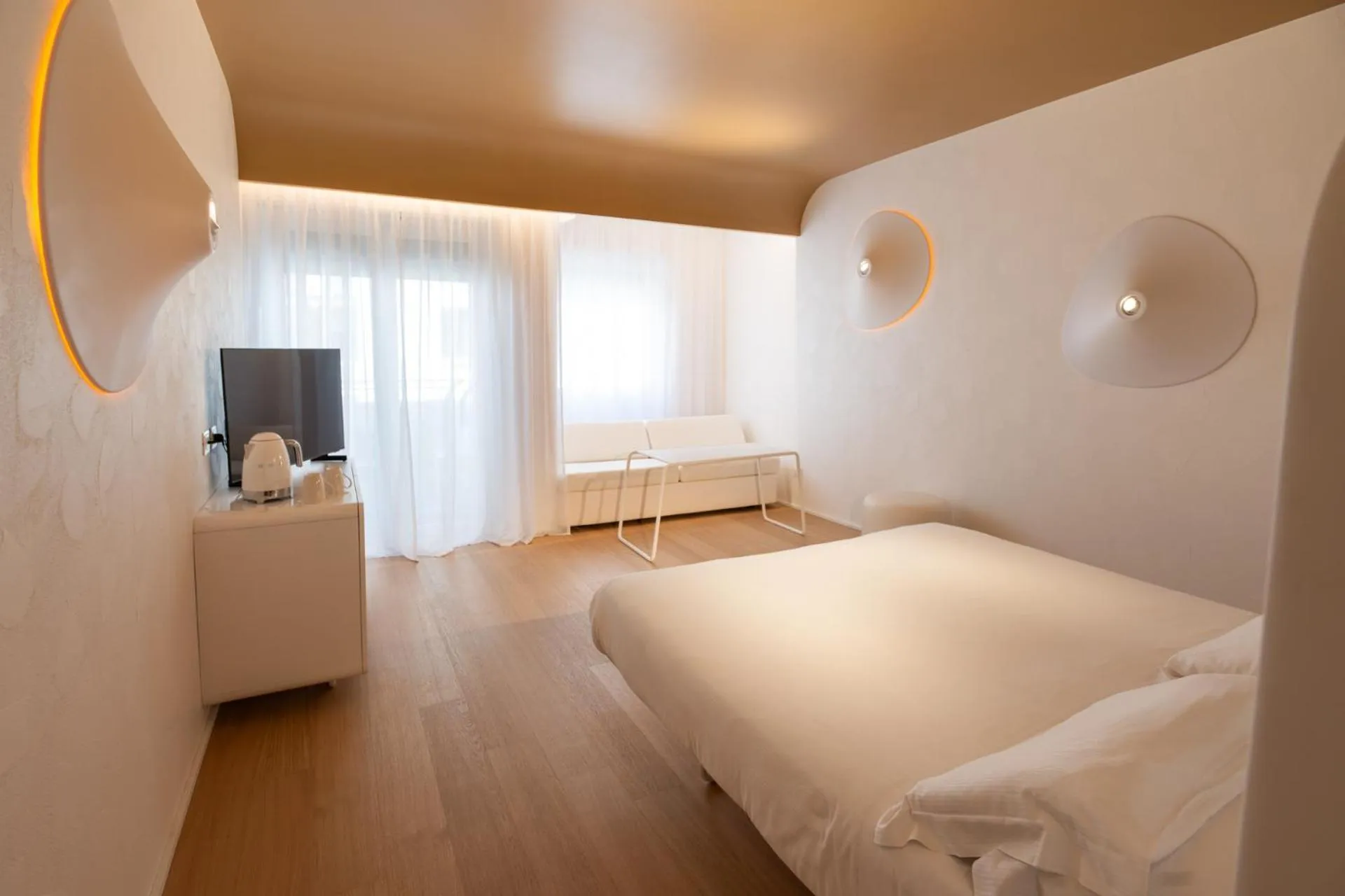 Bedroom, Bed in Hotel Ripa Roma