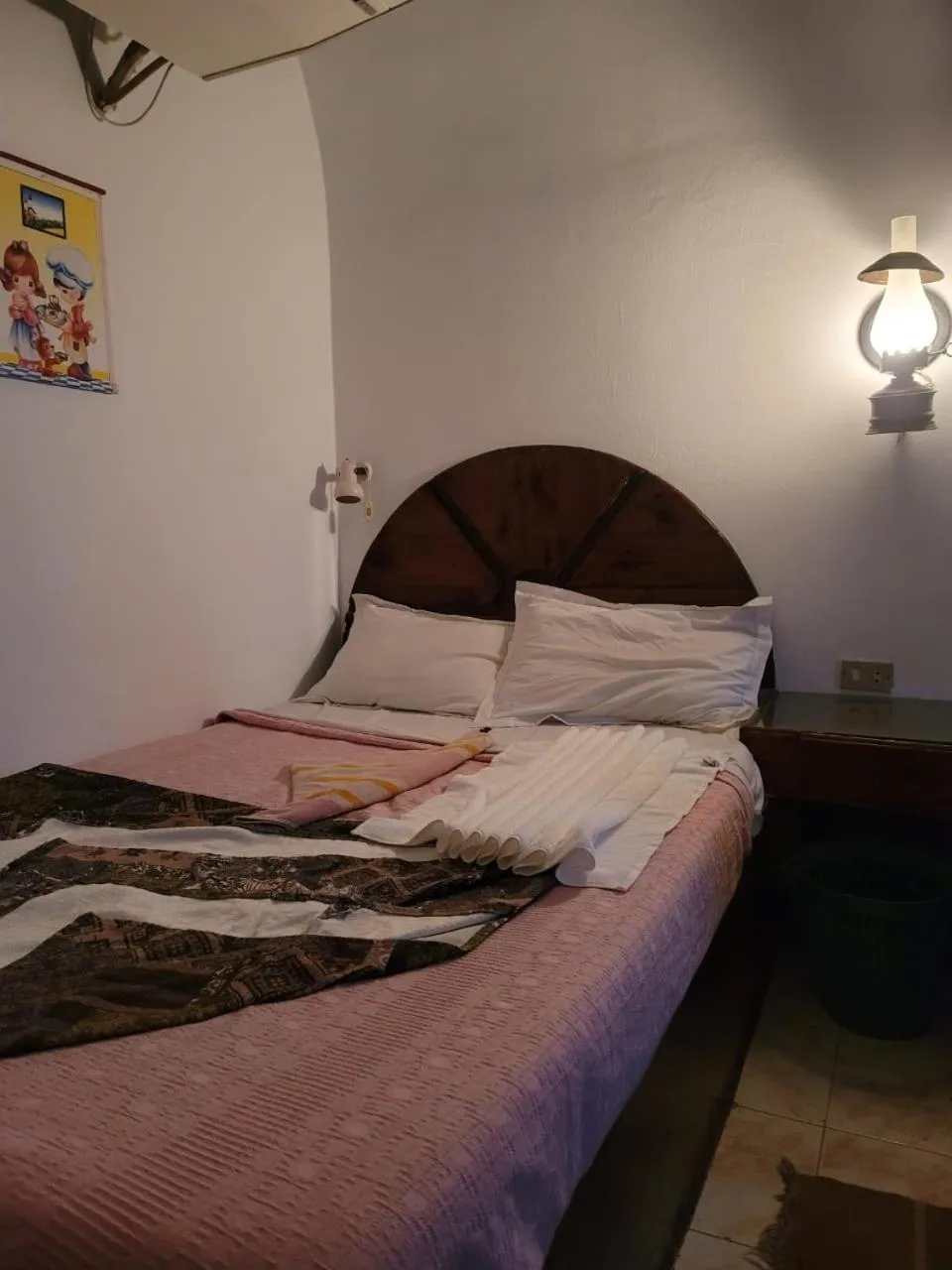 Bed in Lagona Dahab Hotel