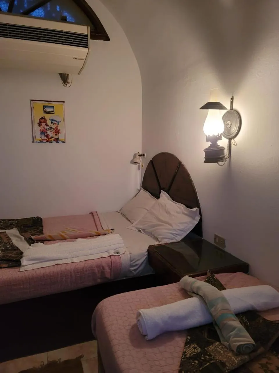 Bed in Lagona Dahab Hotel