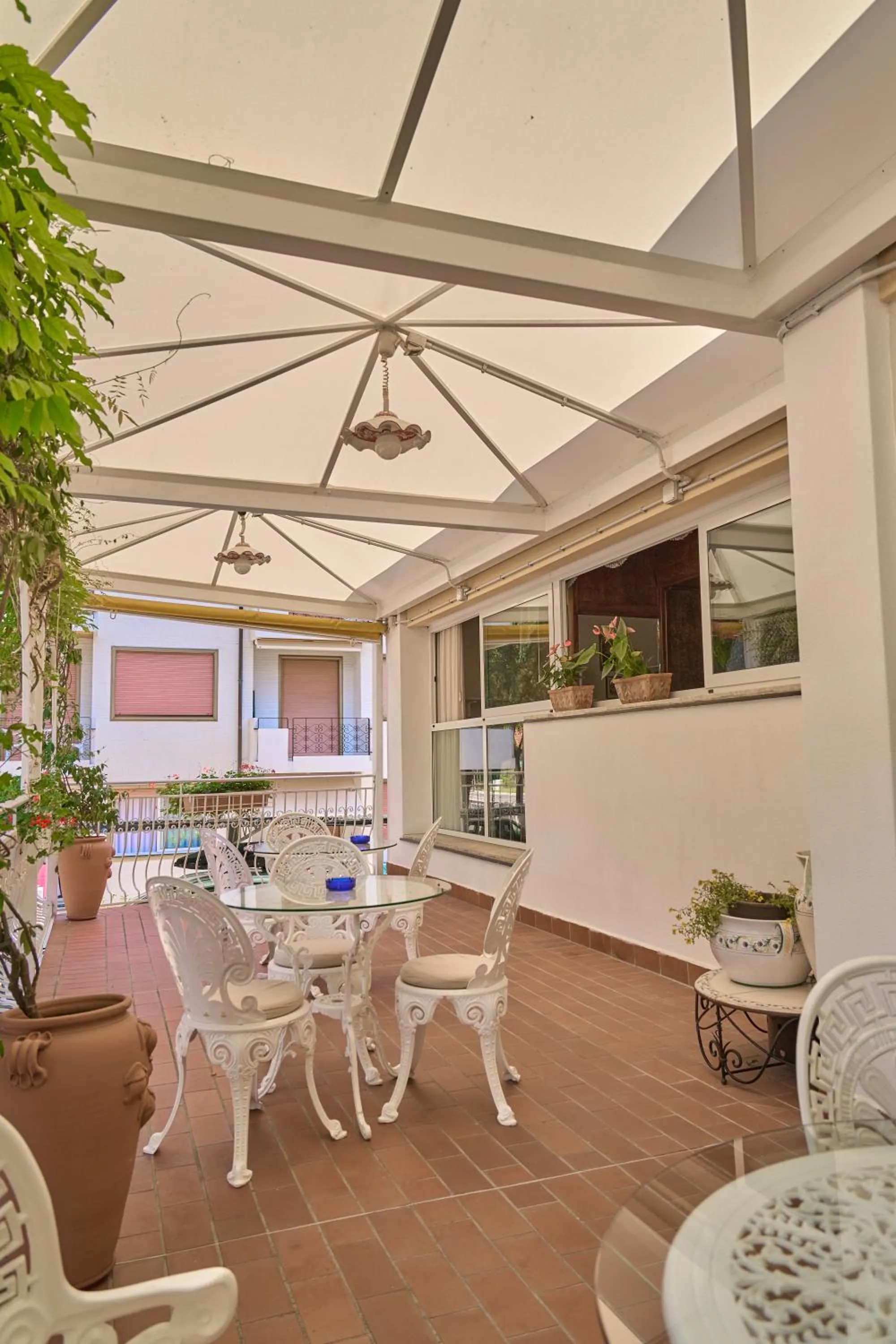 Balcony/Terrace in Hotel Viña del Mar Pineta