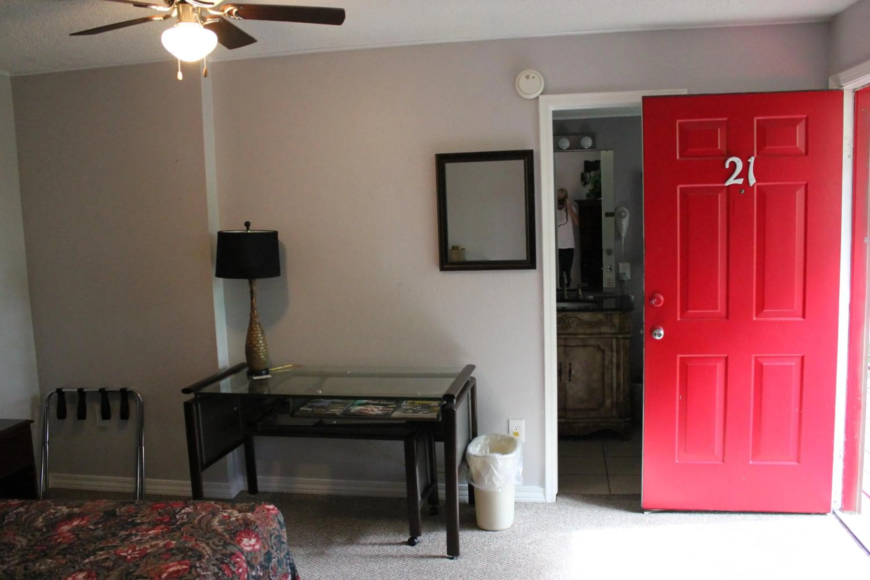 Bedroom in Brydan Suites