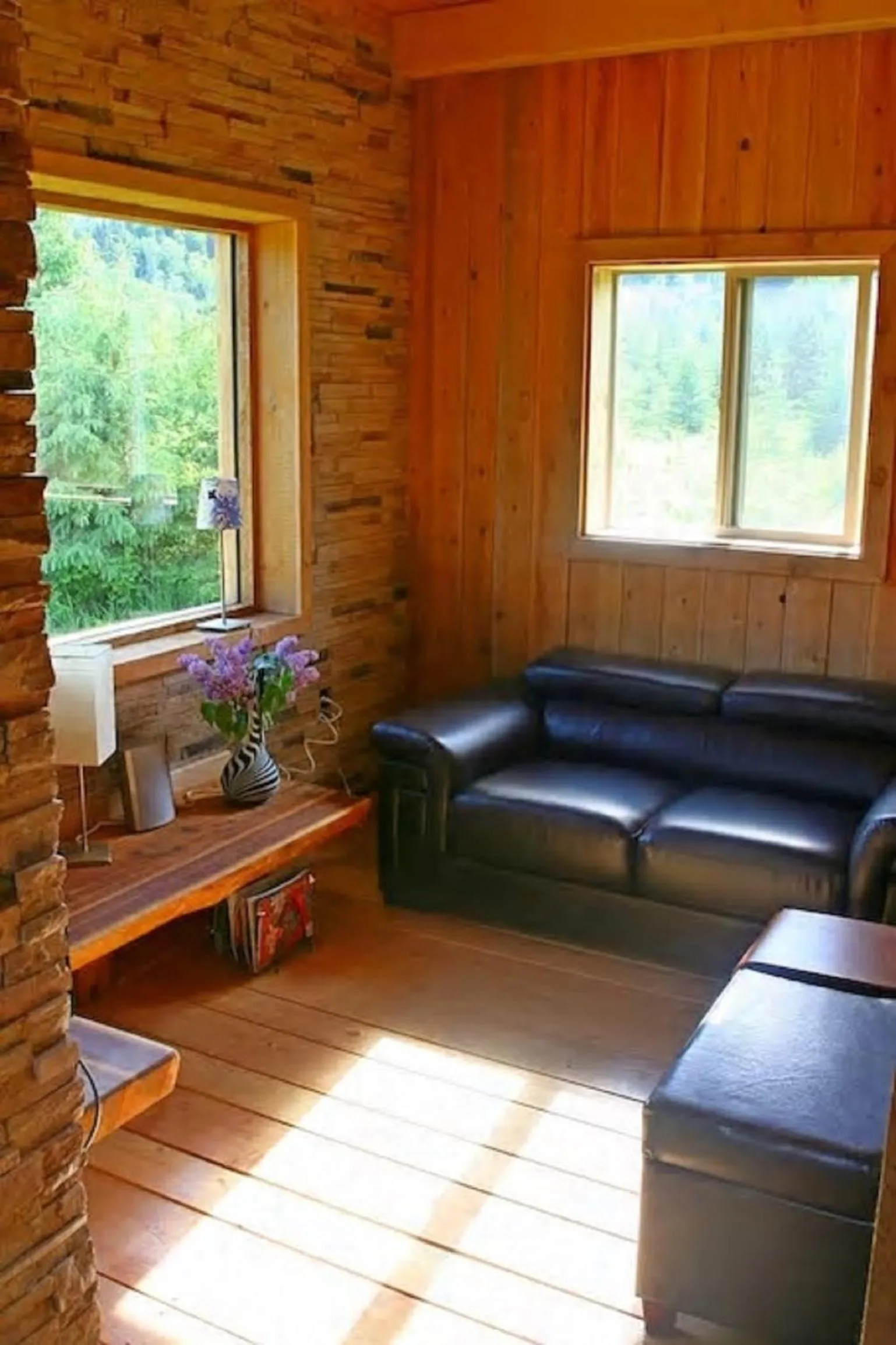 Living room in LDR Lodge - Last Dollar Ranch