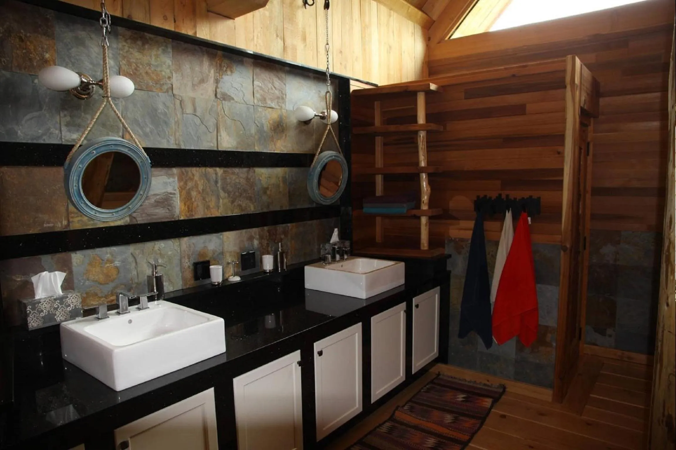 Bathroom in LDR Lodge - Last Dollar Ranch