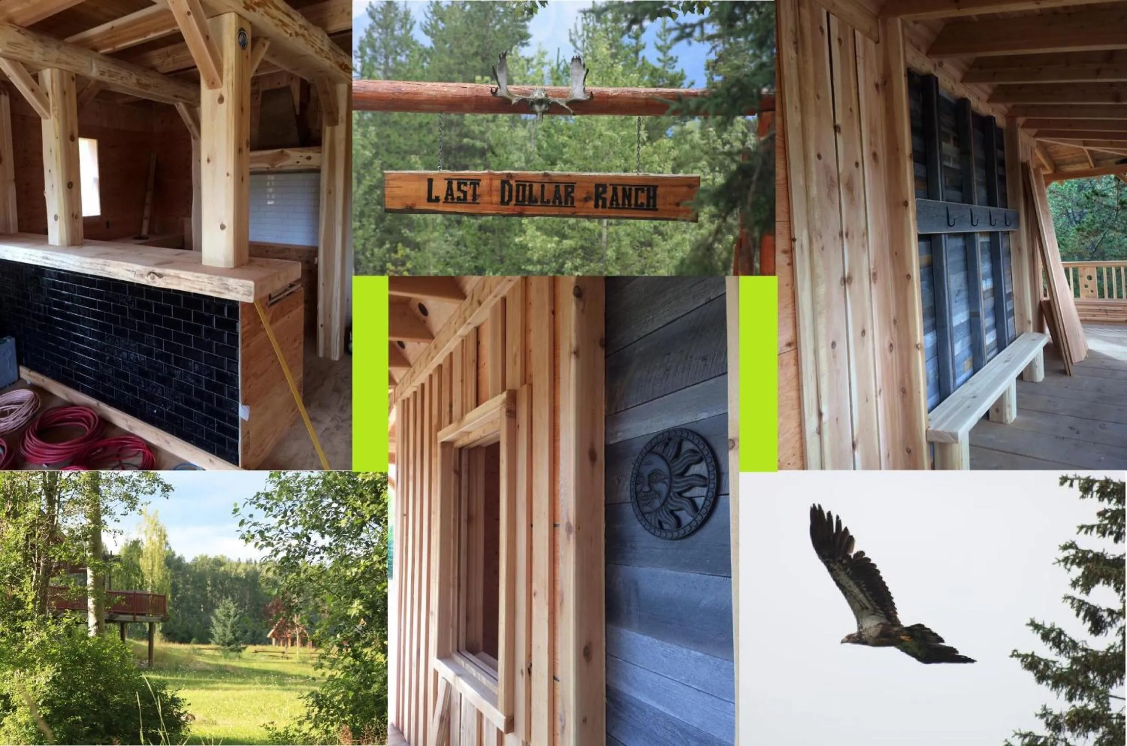 Decorative detail in LDR Lodge - Last Dollar Ranch