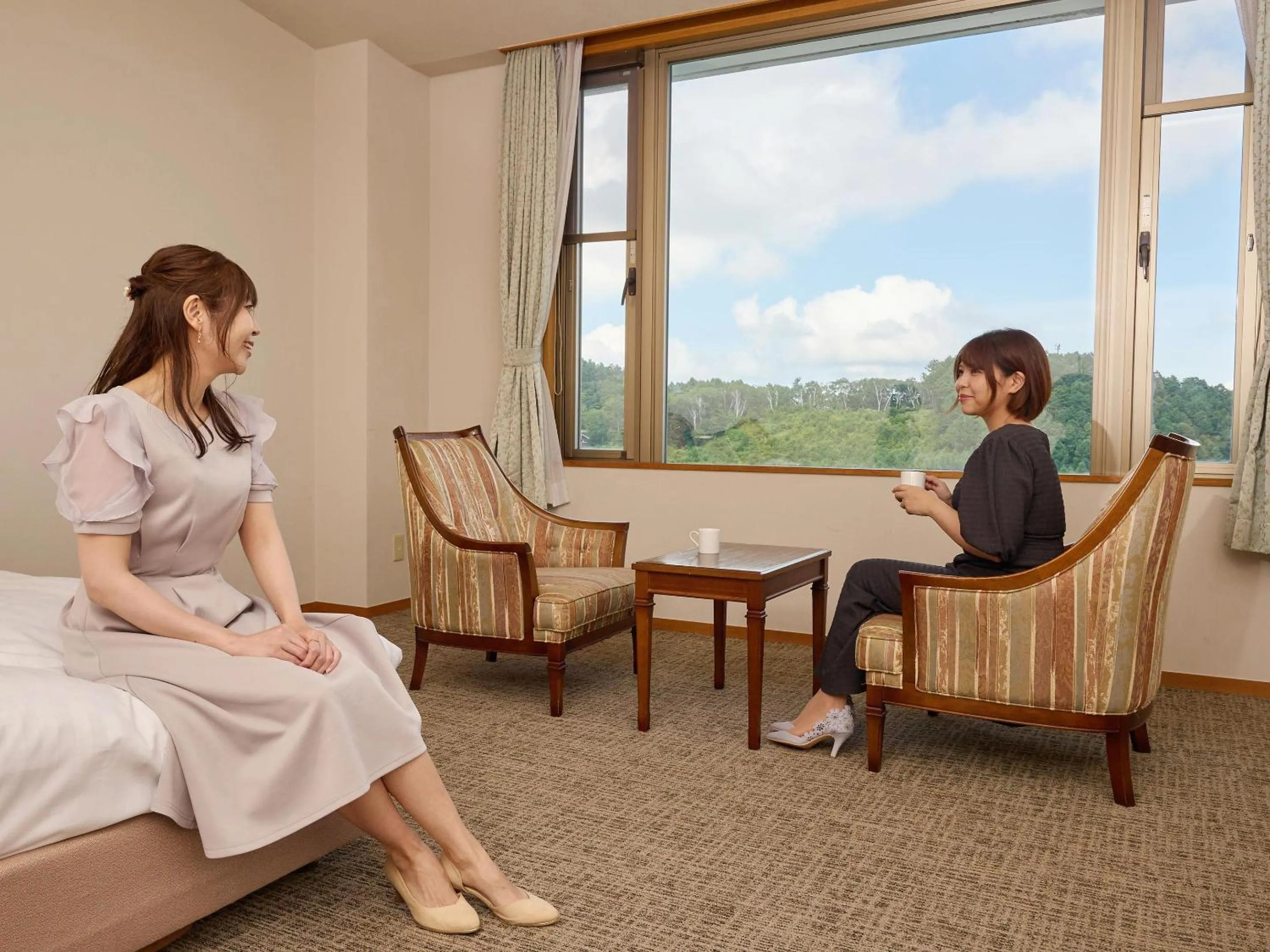 group of guests in Arcadia