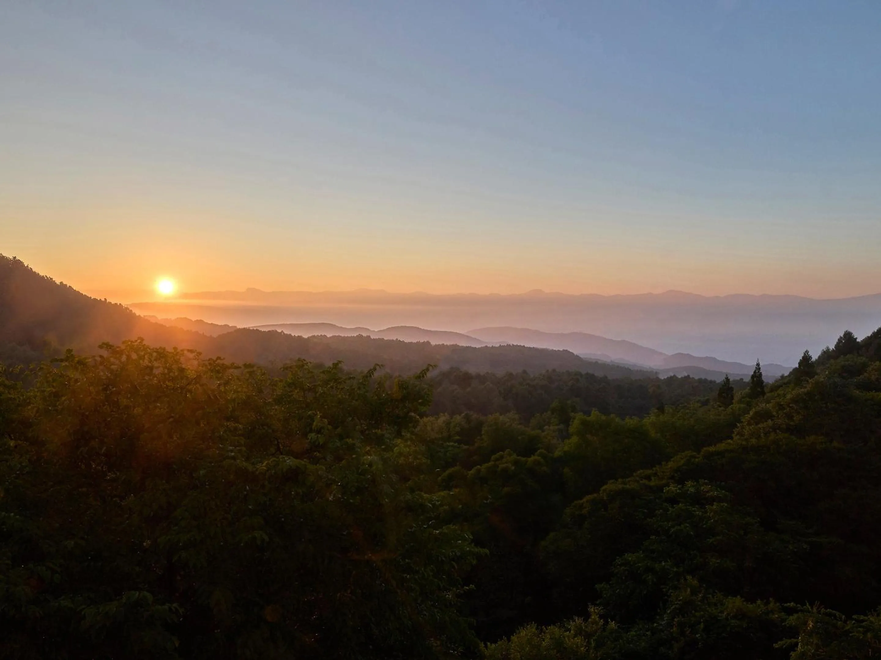 Natural landscape in Arcadia