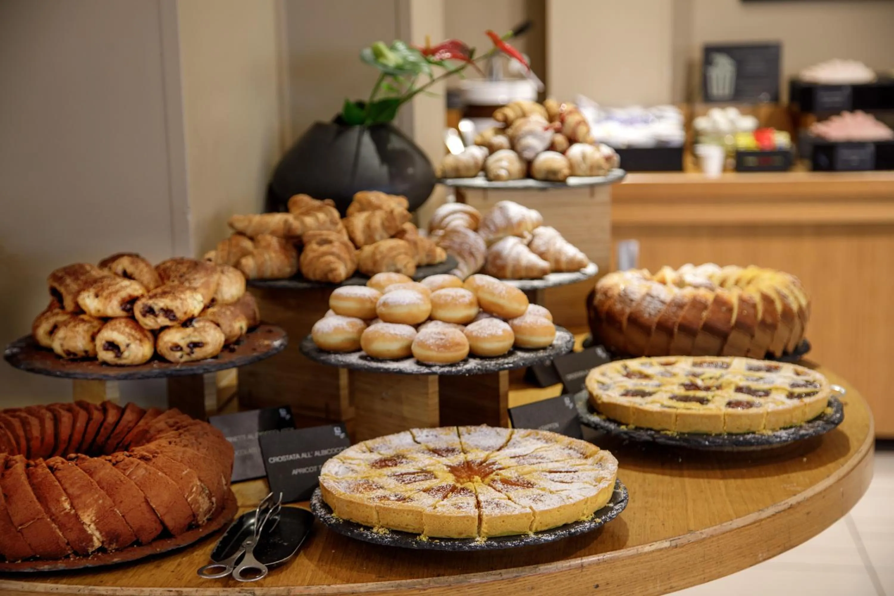 Buffet breakfast in Best Western Hotel Globus