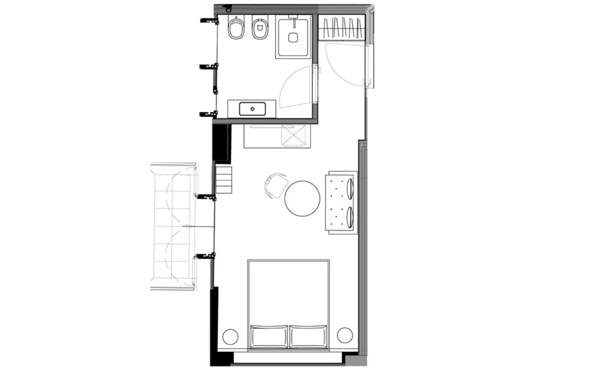 Floor plan in Hotel Windsor