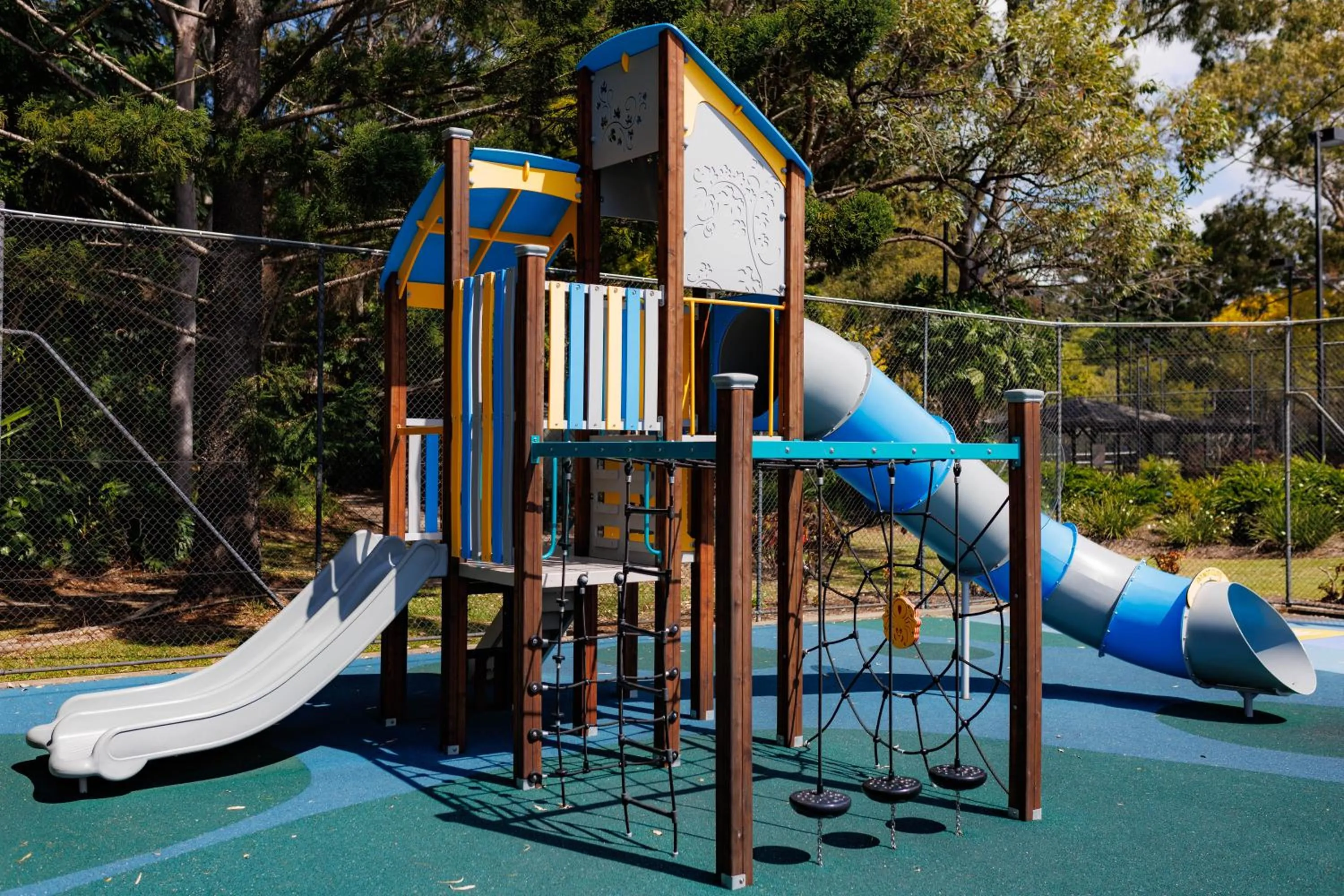 Children play ground in Charlesworth Bay Beach Resort