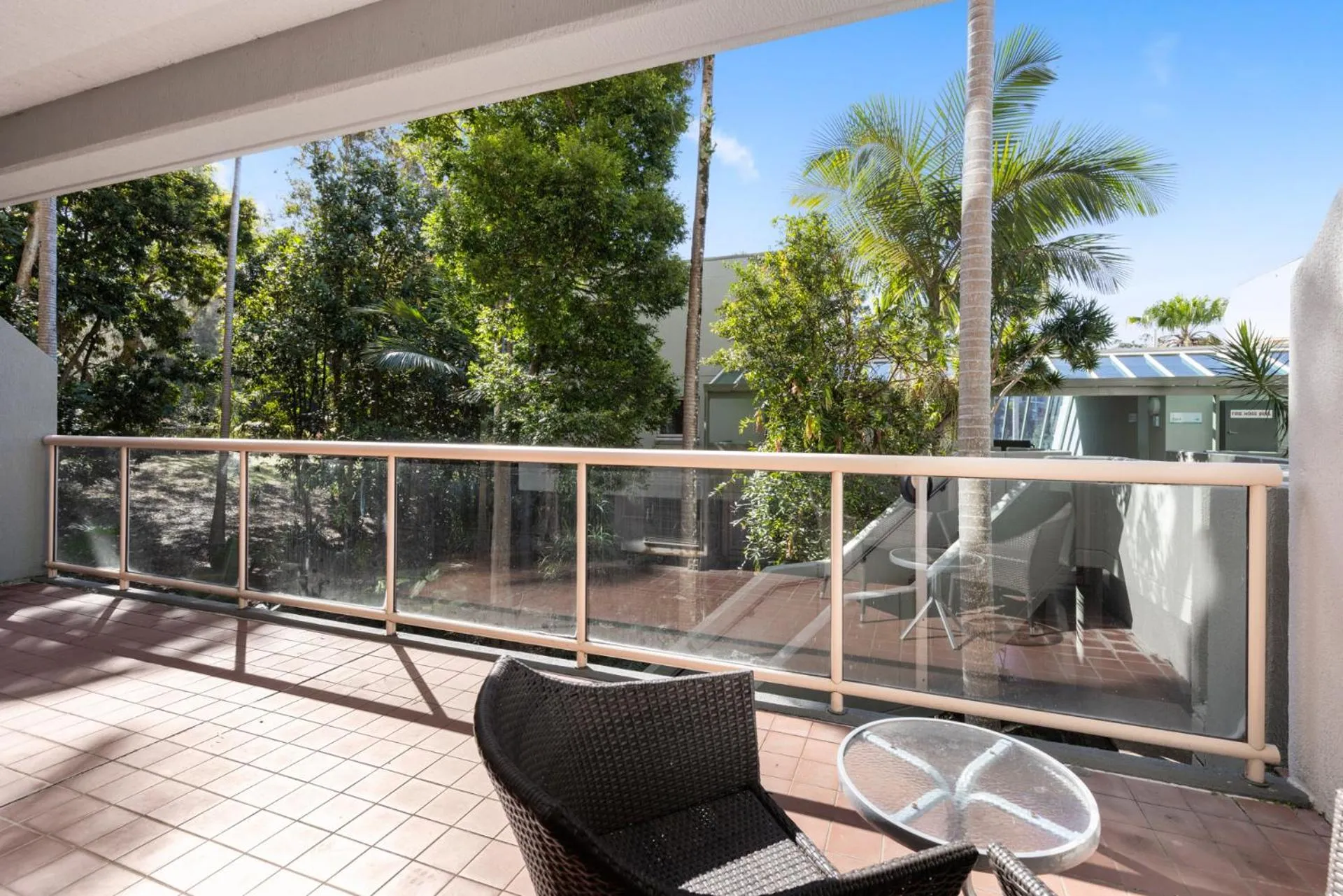 Balcony/Terrace in Charlesworth Bay Beach Resort