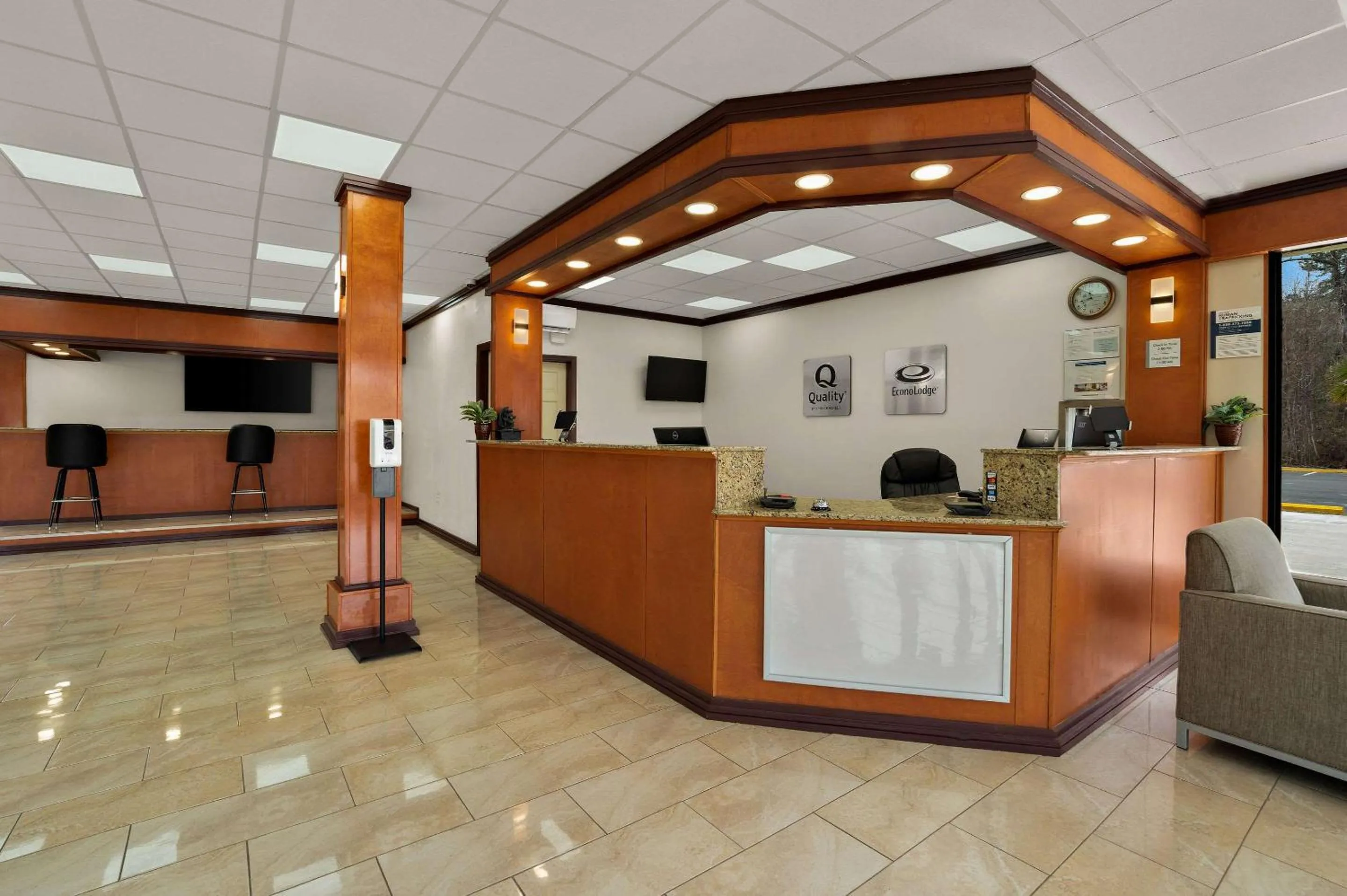 Lobby or reception in Quality Inn Yemassee