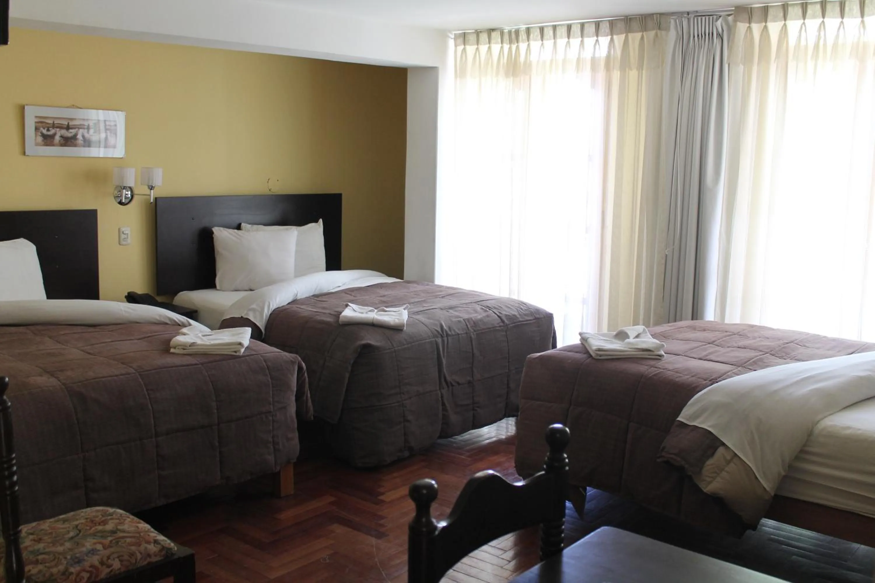 Bed in Casona Plaza Hotel Centro
