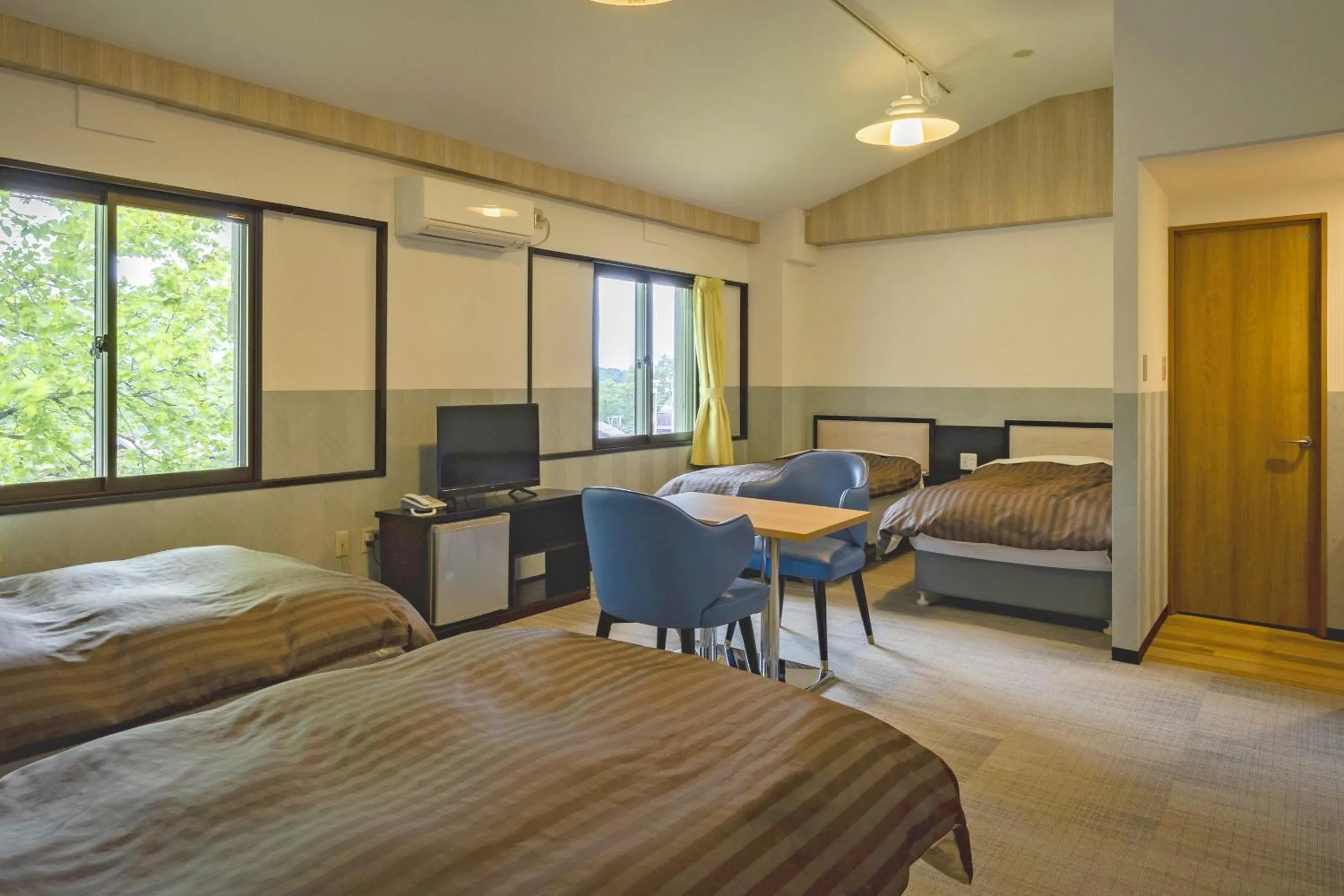 Bed in Madarao Kogen Hotel