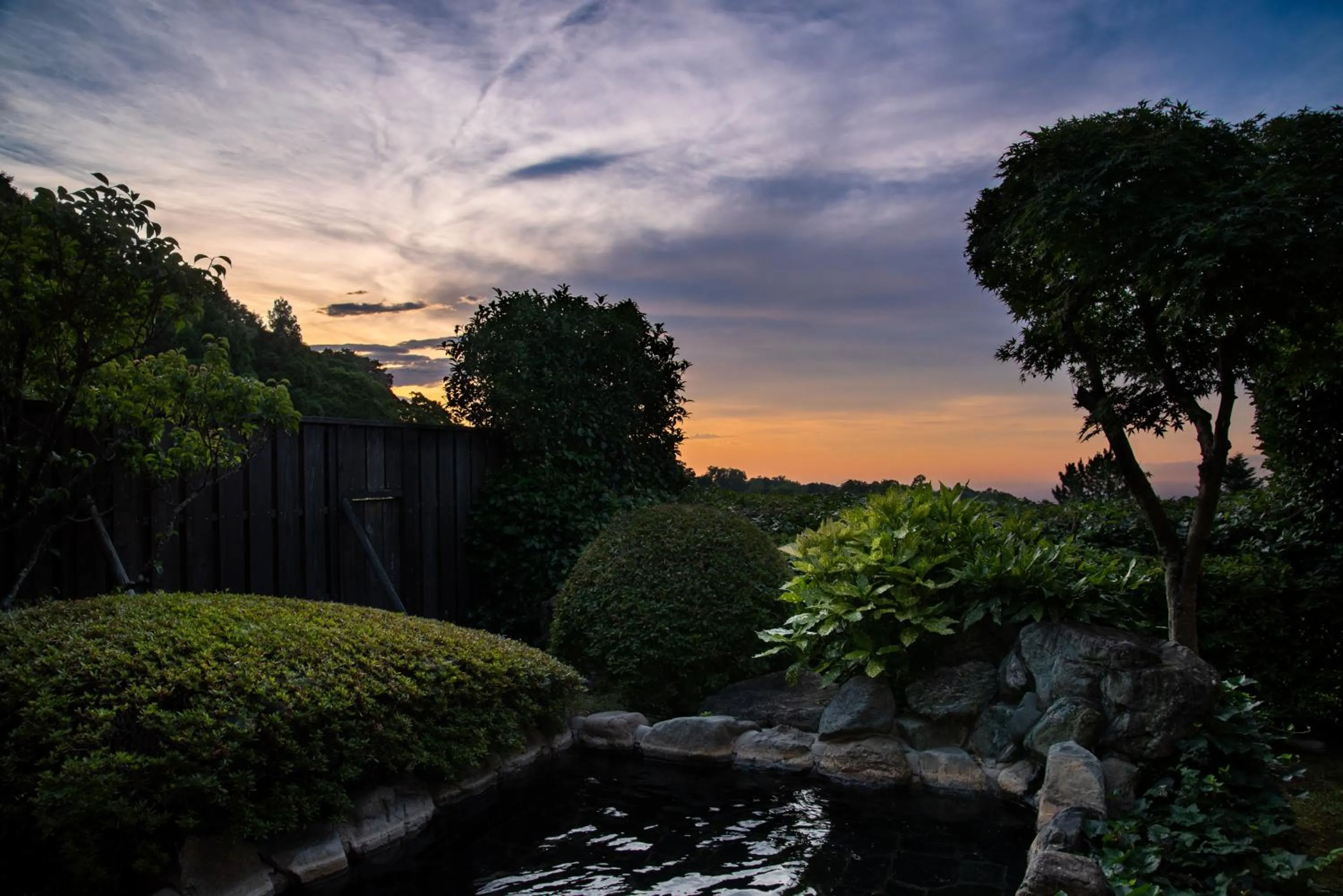Open Air Bath in Hanare Yado Yosizumi