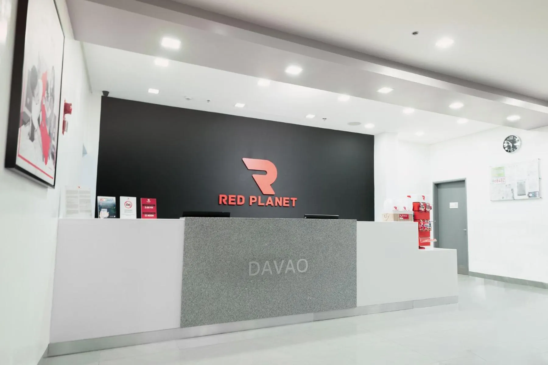 Lobby or reception in Red Planet Davao