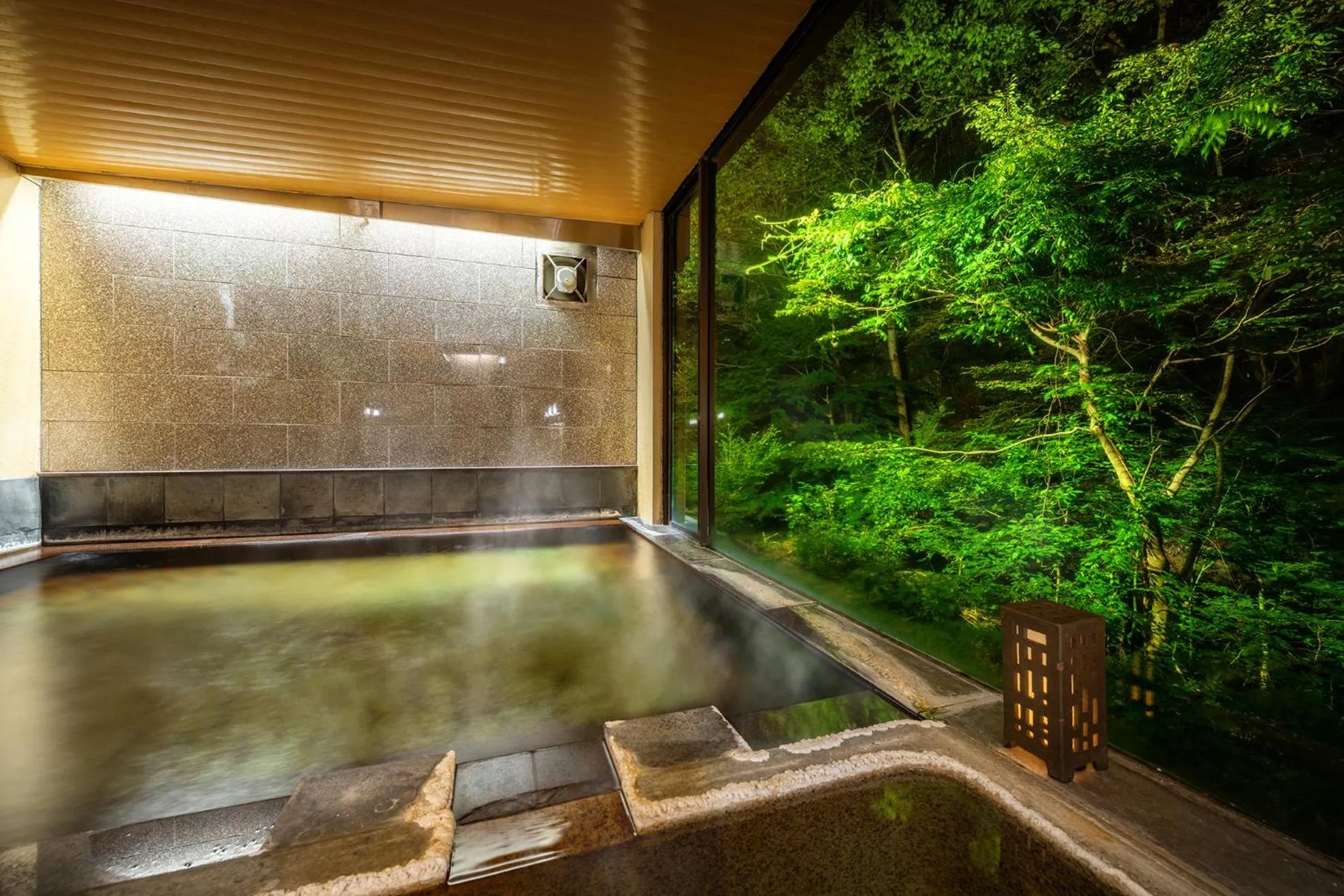 Hot Spring Bath in Konjakutei