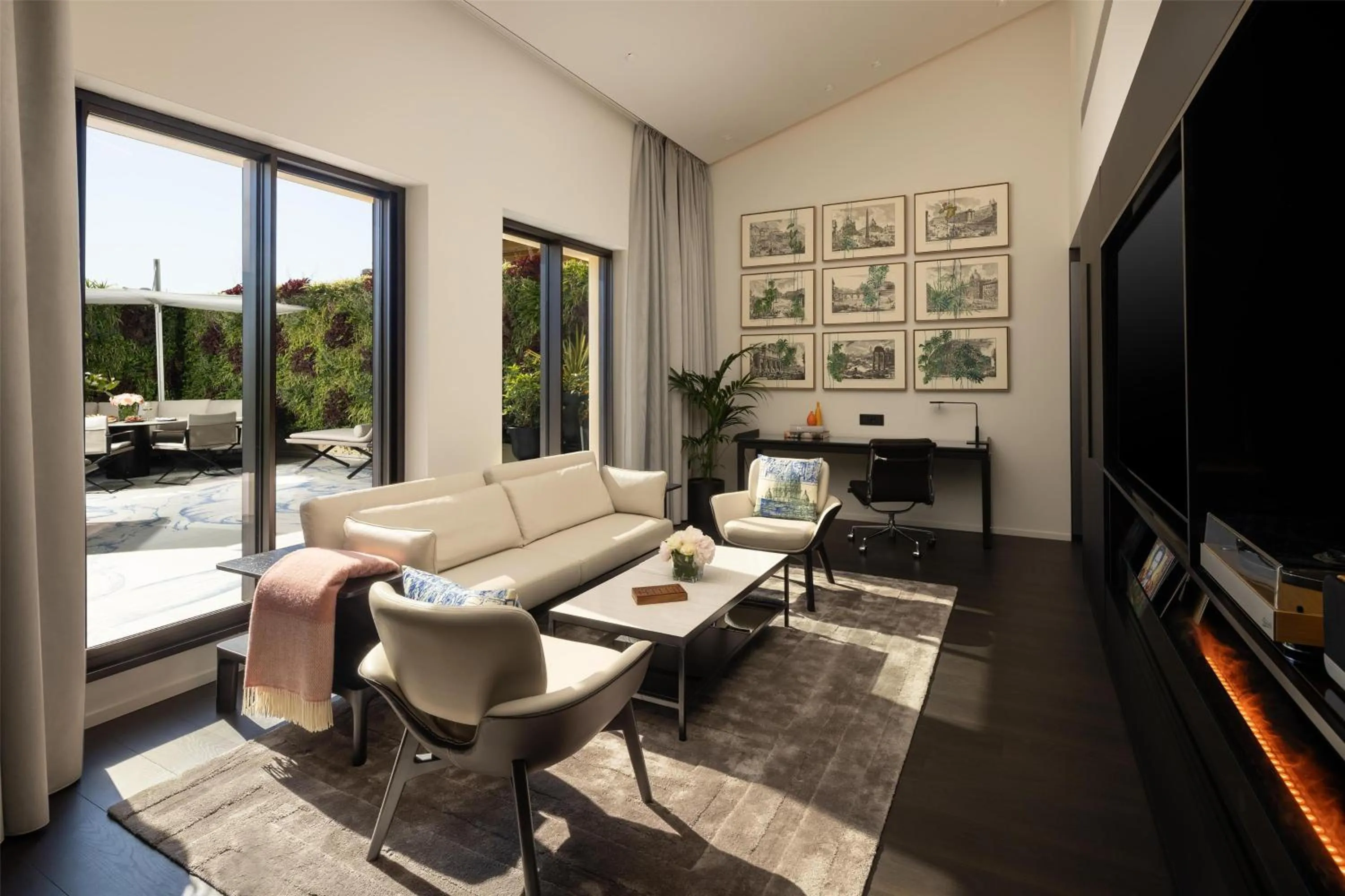 Photo of the whole room in art'otel Rome Piazza Sallustio, Powered by Radisson Hotels