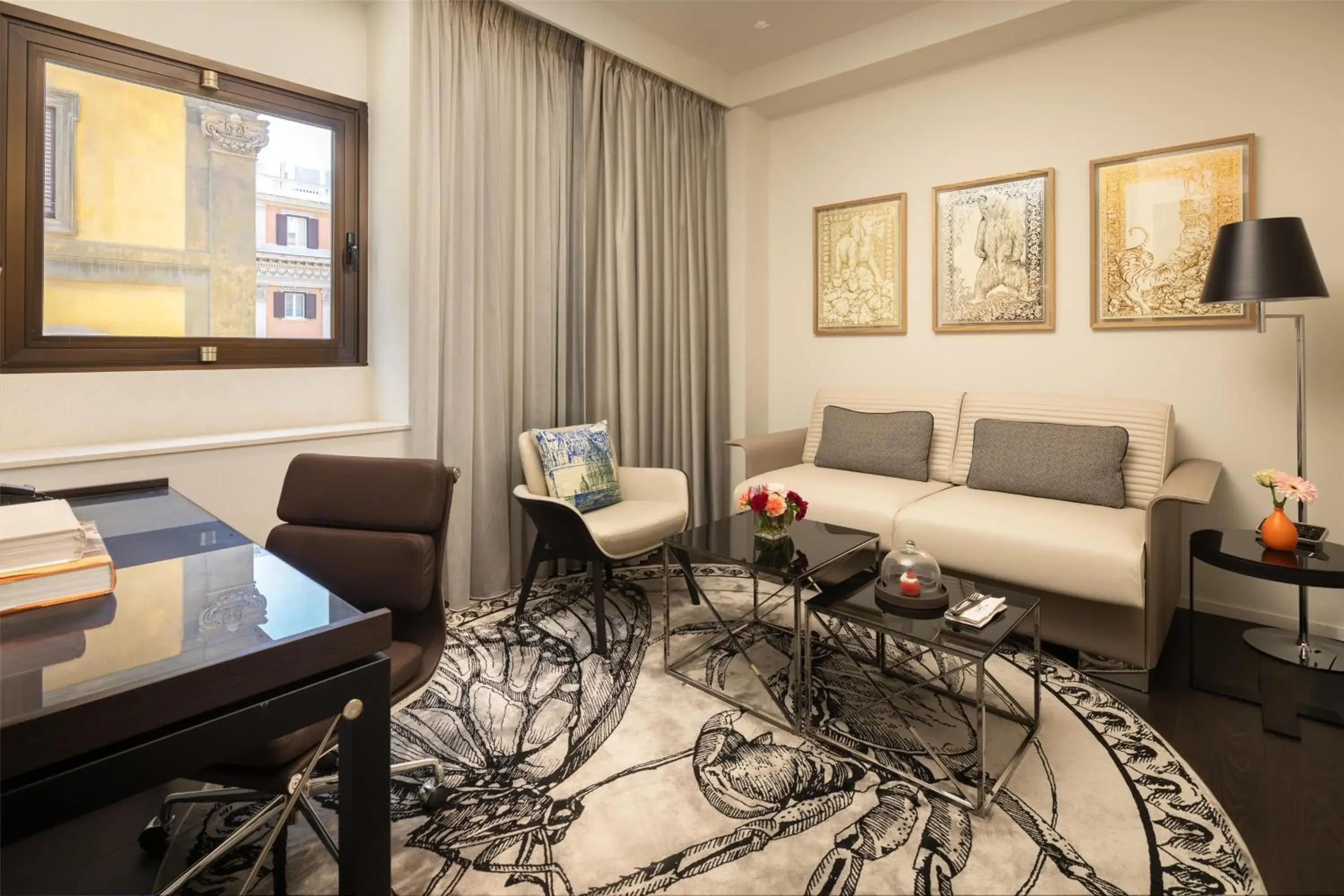 One Bedroom Suite King in art'otel Rome Piazza Sallustio, Powered by Radisson Hotels One Bedroom Suite King in art'otel Rome Piazza Sallustio, Powered by Radisson Hotels