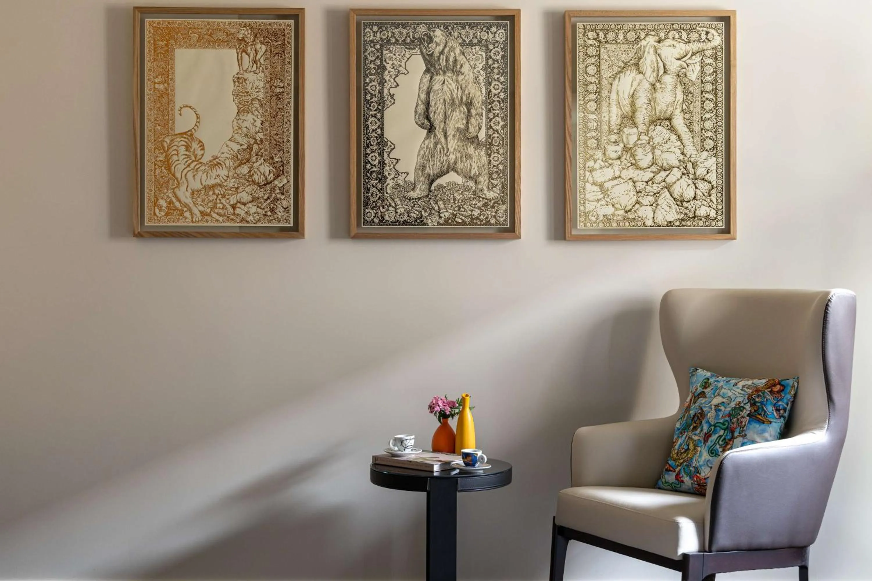 Bedroom in art'otel Rome Piazza Sallustio, Powered by Radisson Hotels