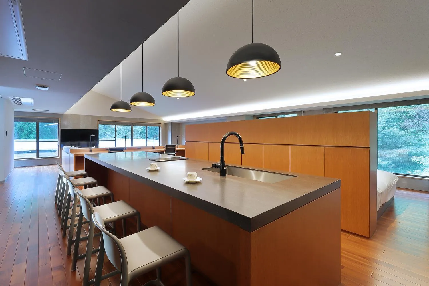 Kitchen or kitchenette in Shin Toji Hotel Lulud