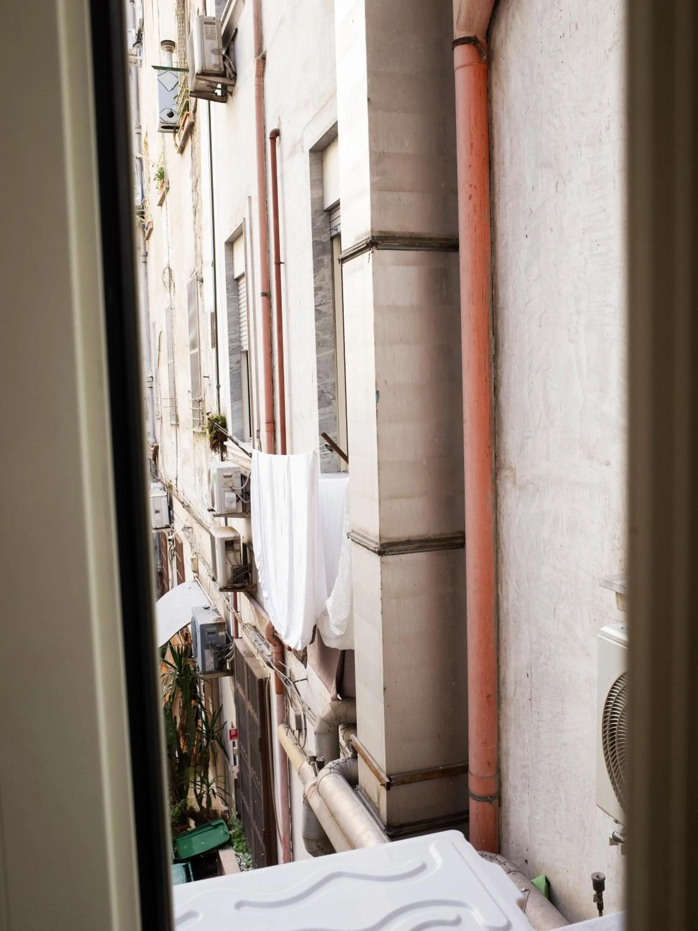 Bird's eye view, Bed in Grand Hotel Europa & Restaurant