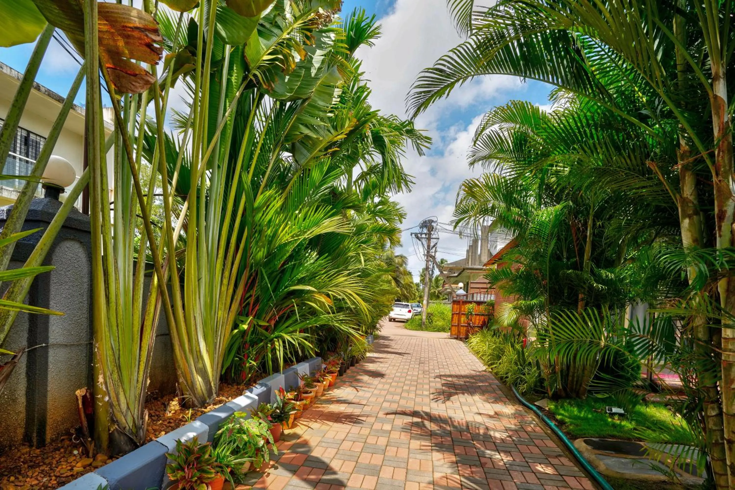 Facade/entrance in Rofinos Cottages