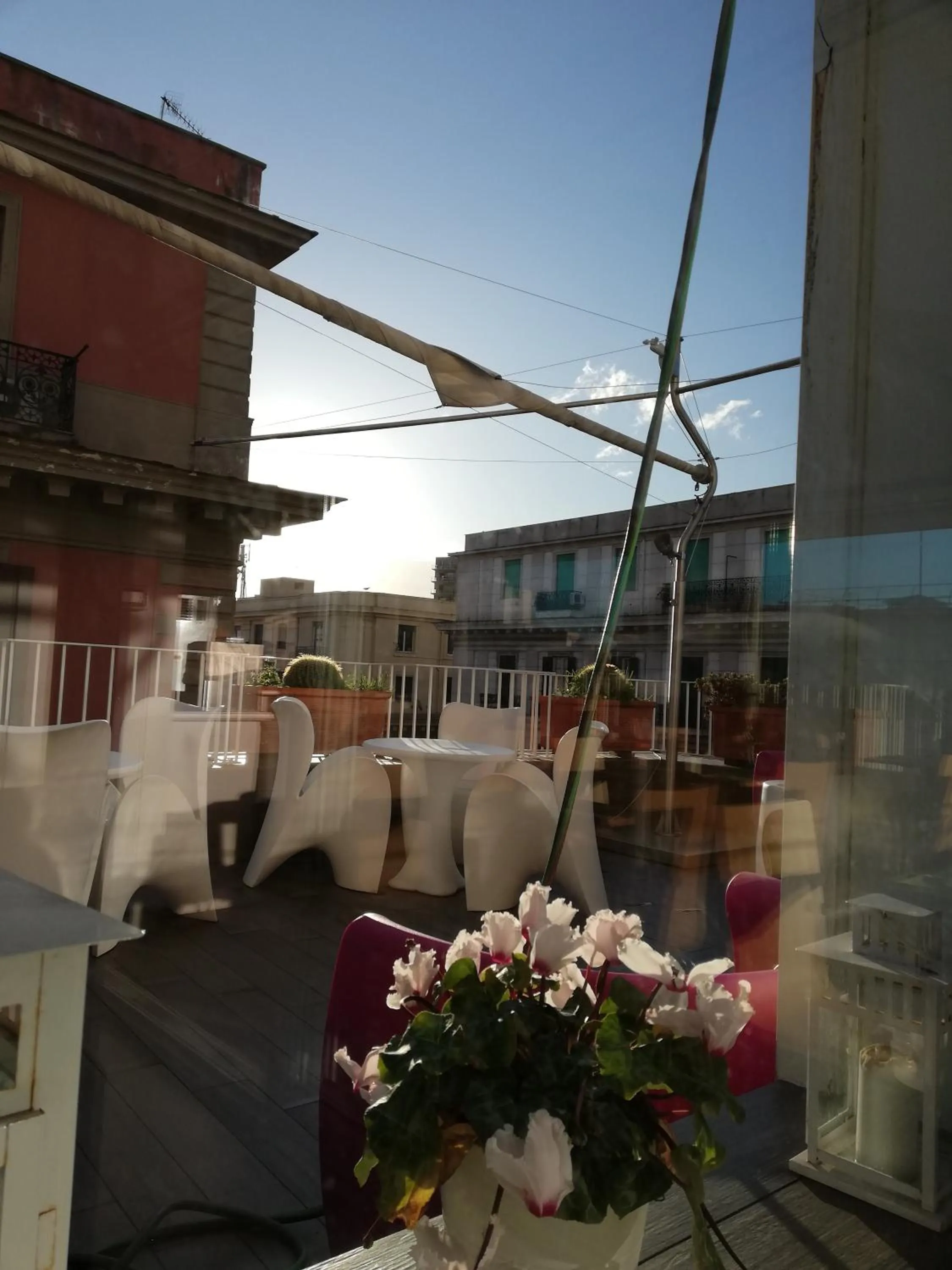 Balcony/Terrace in Airone Hotel