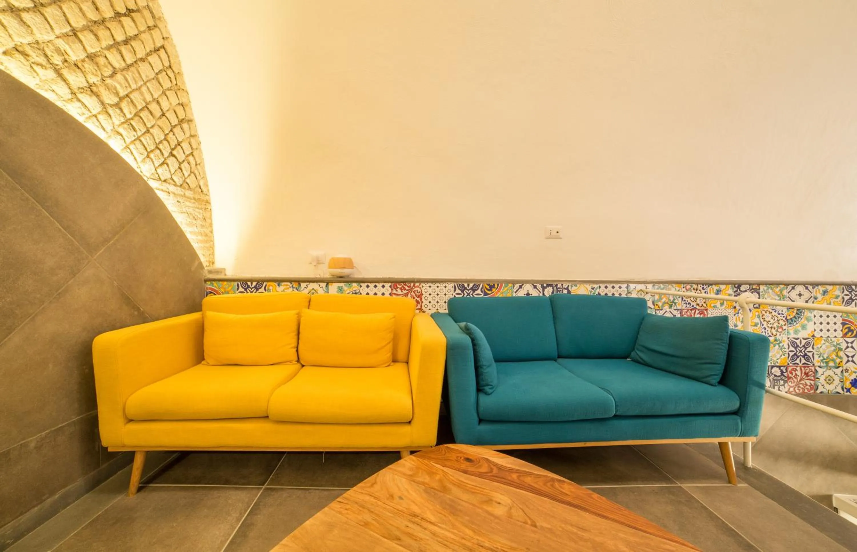 Living room in Airone Hotel