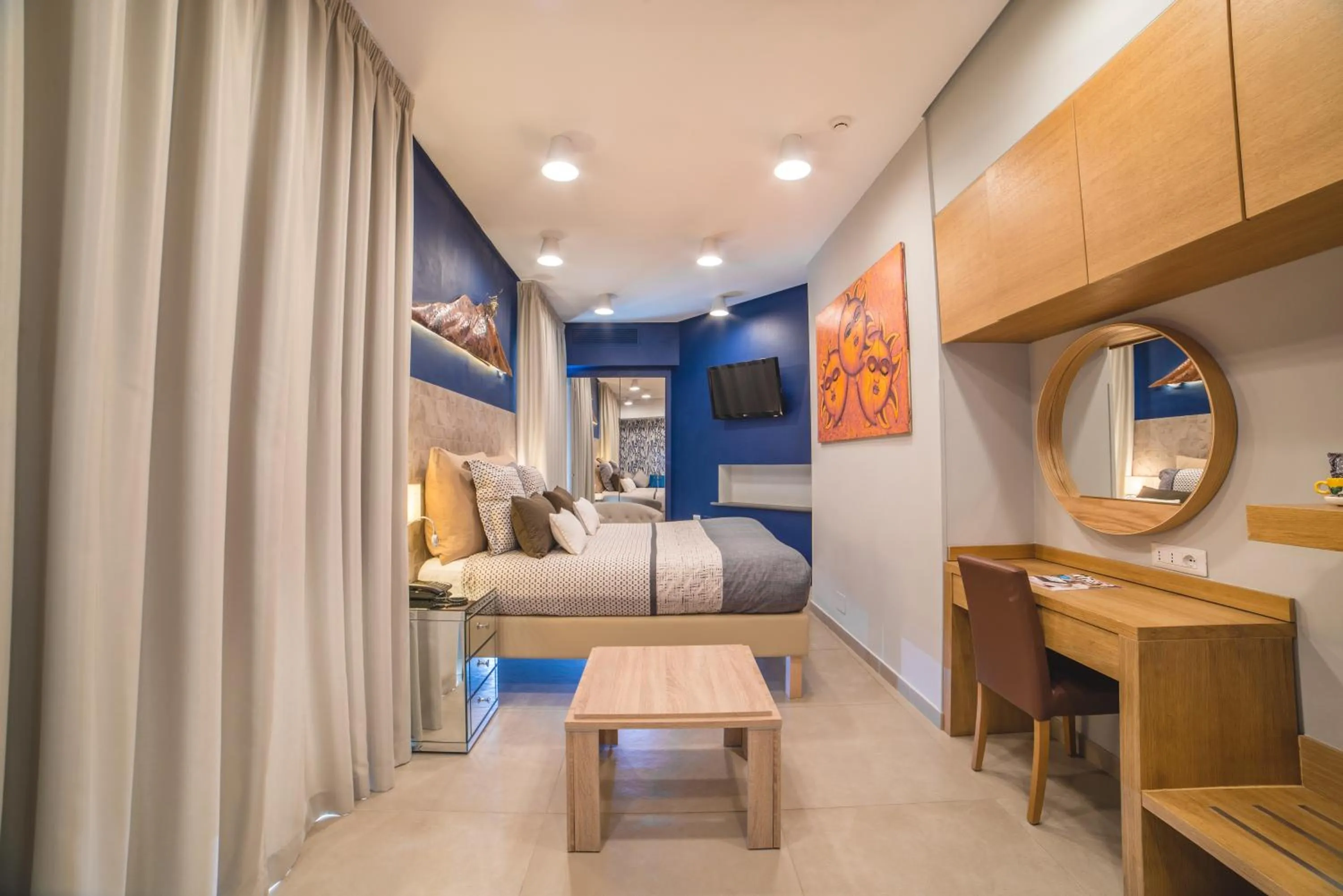 Photo of the whole room, Bed in Airone Hotel