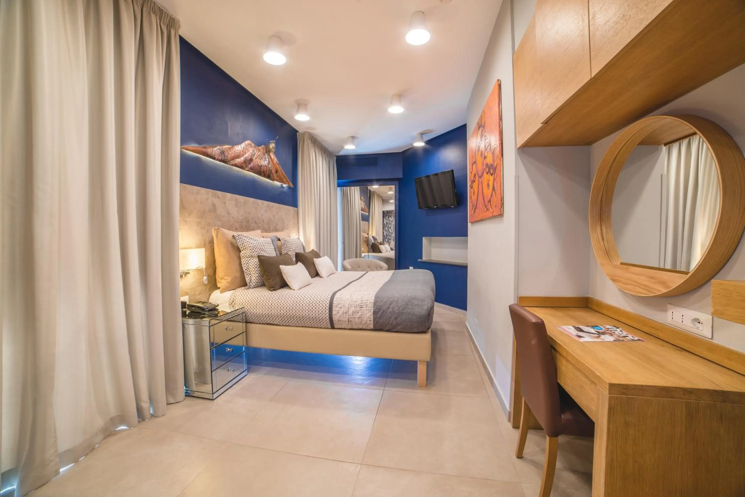 Photo of the whole room, Bed in Airone Hotel