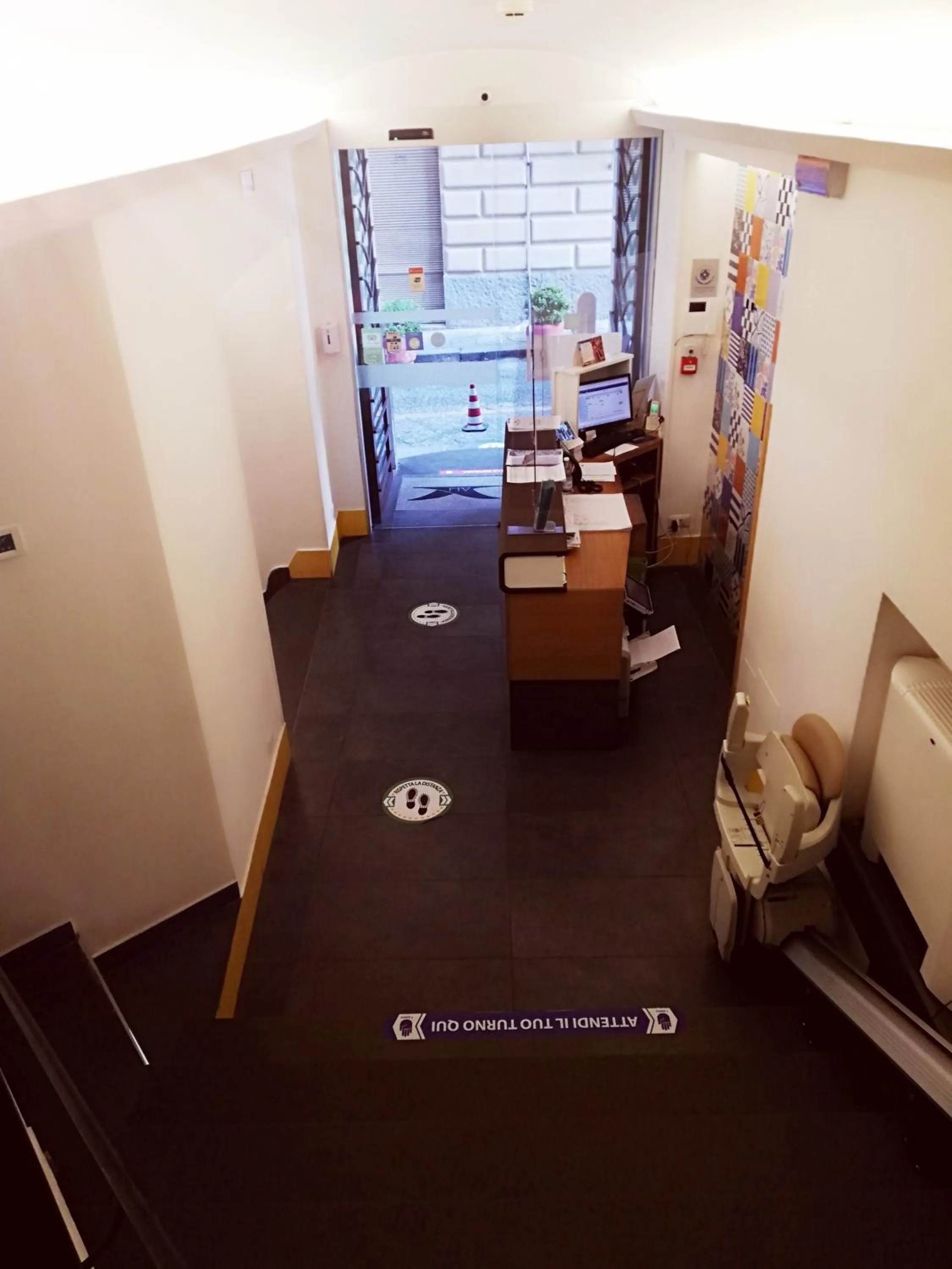 Lobby or reception in Airone Hotel