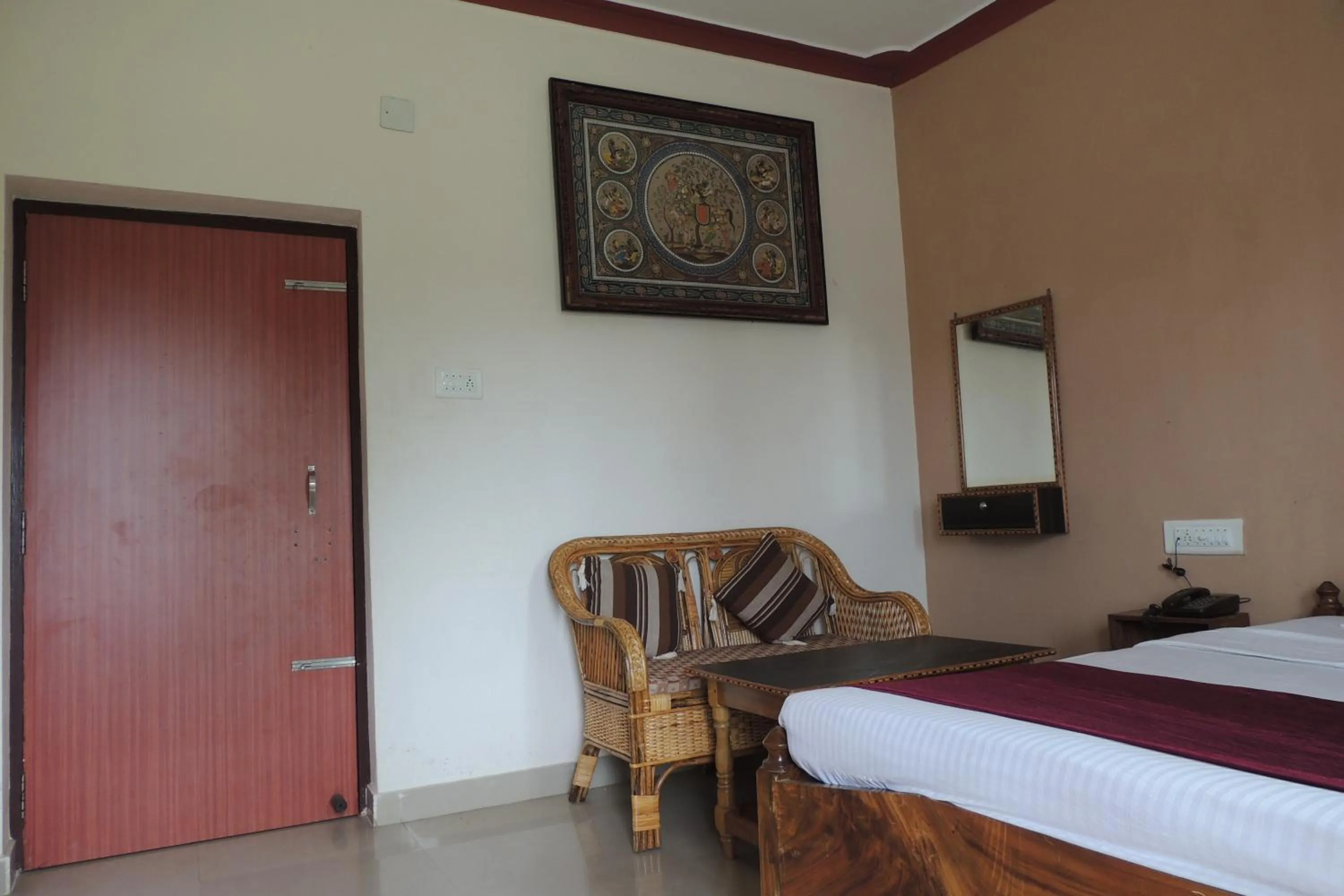 Photo of the whole room, Bed in Surya Inn