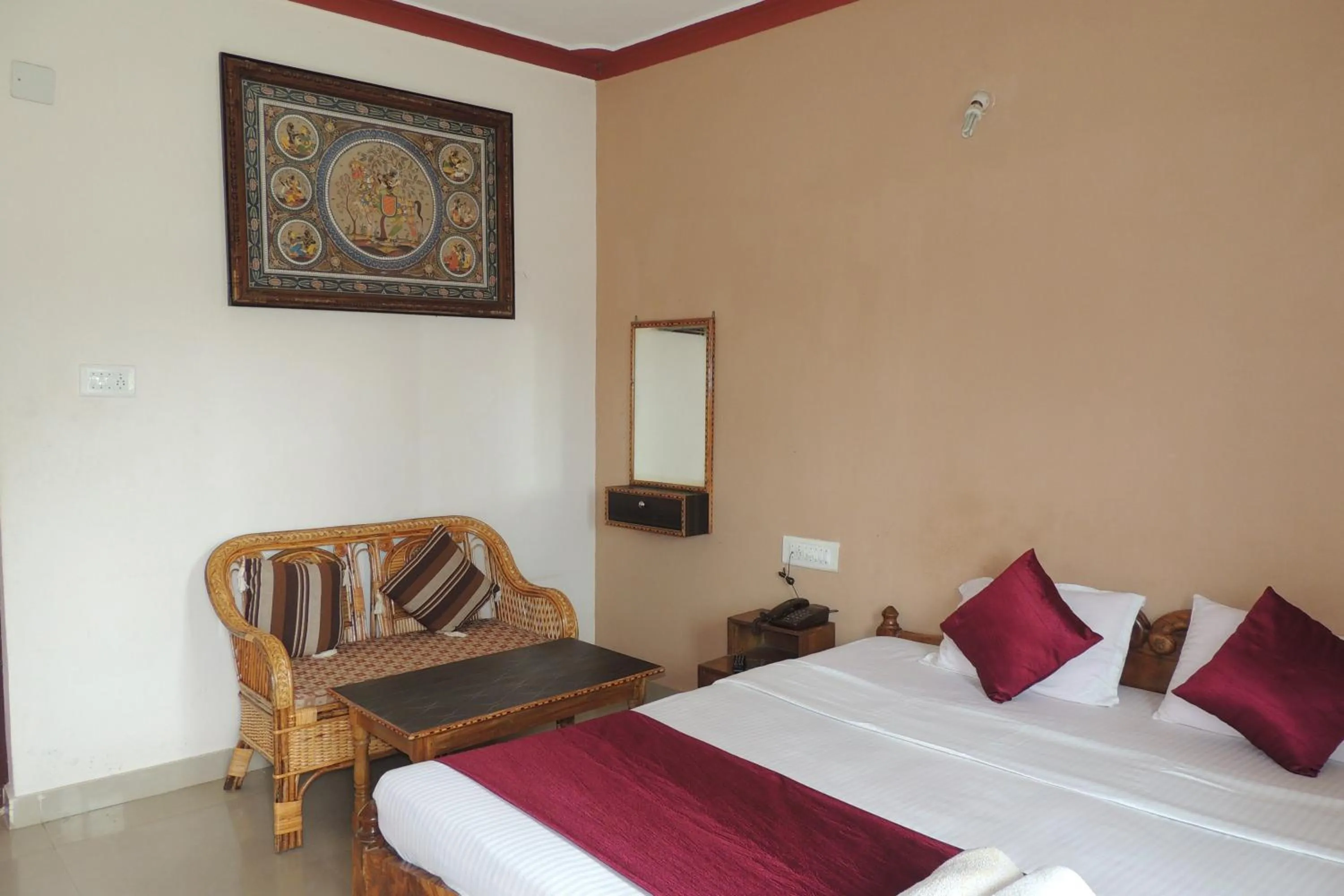Photo of the whole room, Bed in Surya Inn
