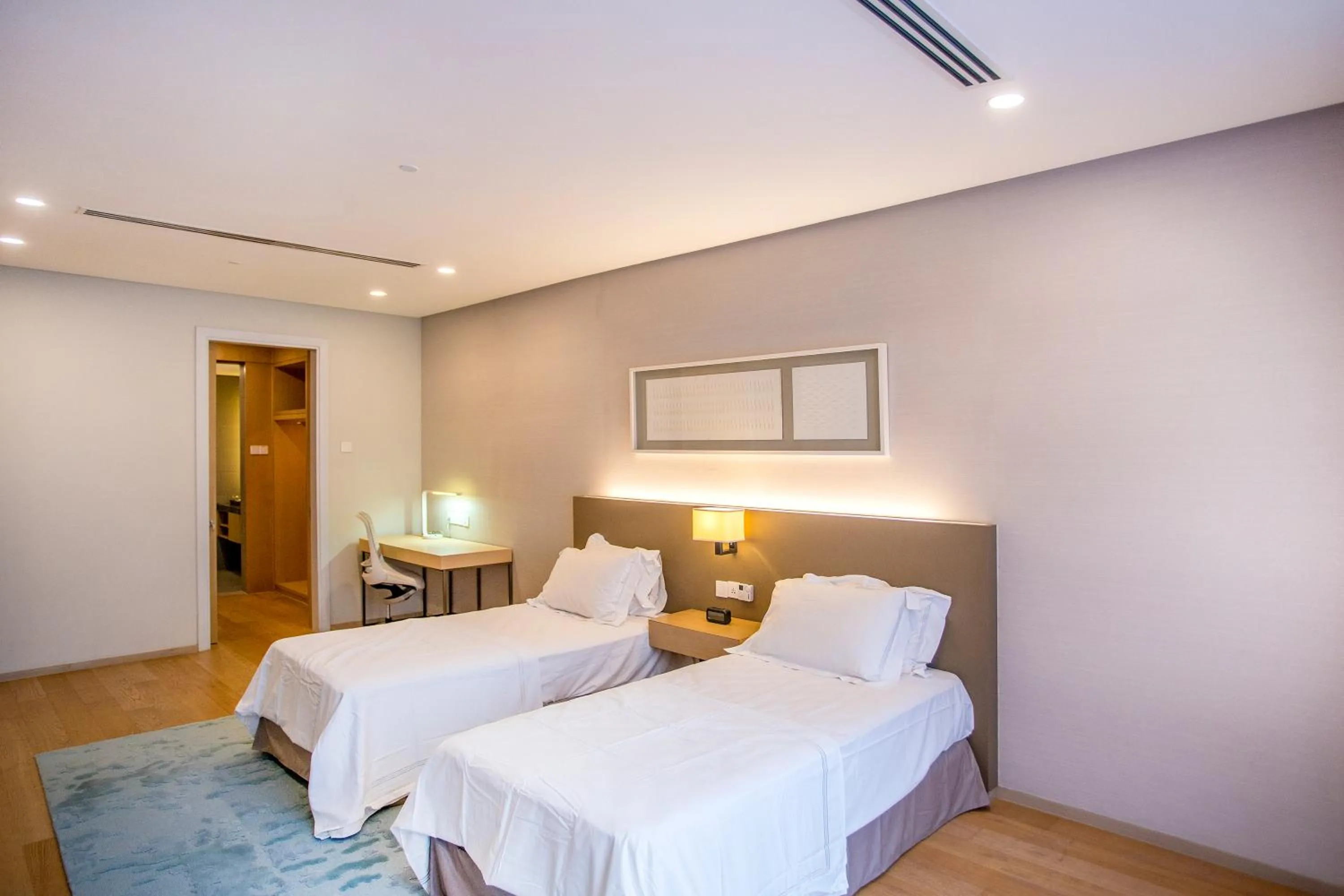 Bed in 188 Suites with Washer and Bathtub near KLCC Kula Lumpur