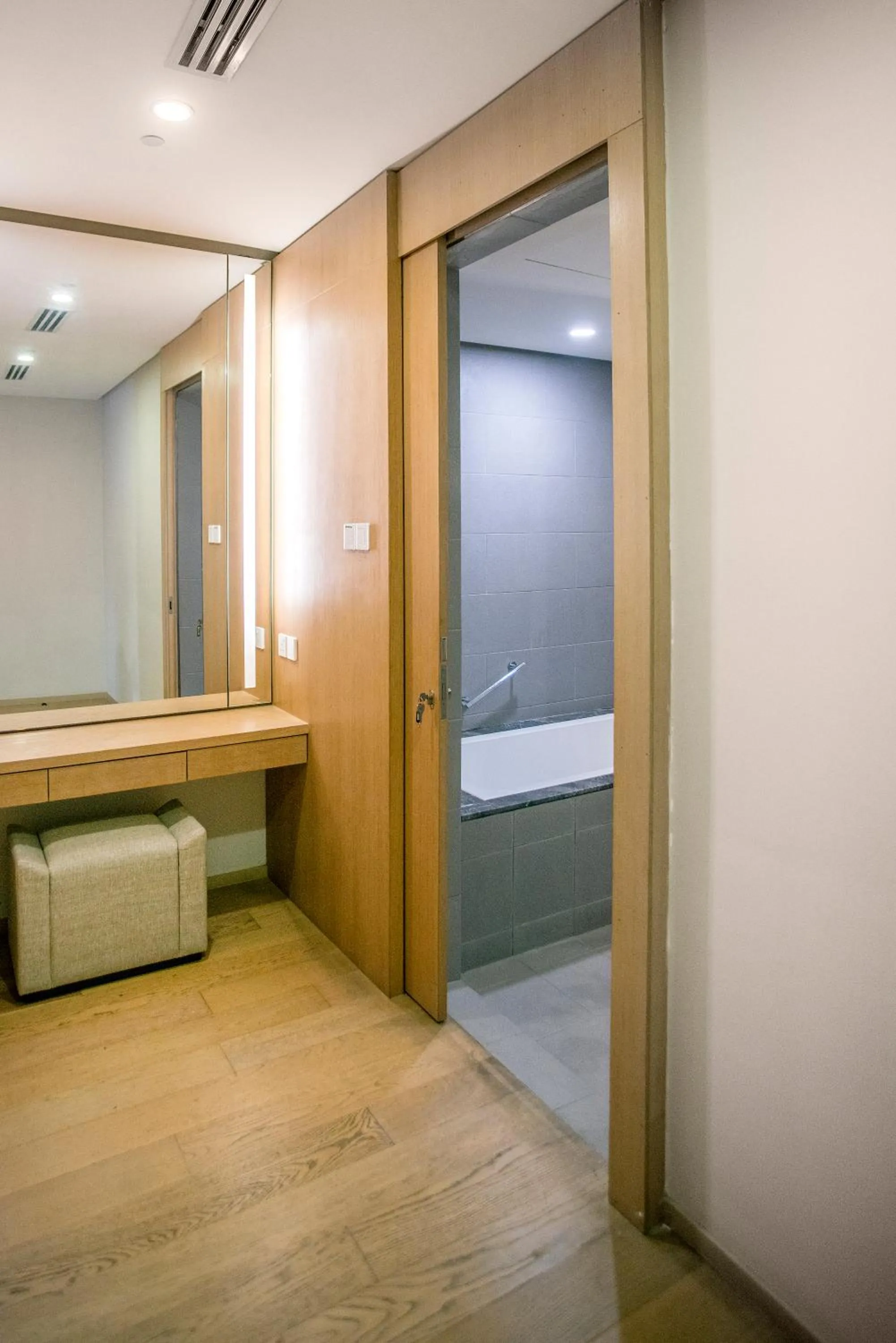 Bathroom in 188 Suites with Washer and Bathtub near KLCC Kula Lumpur